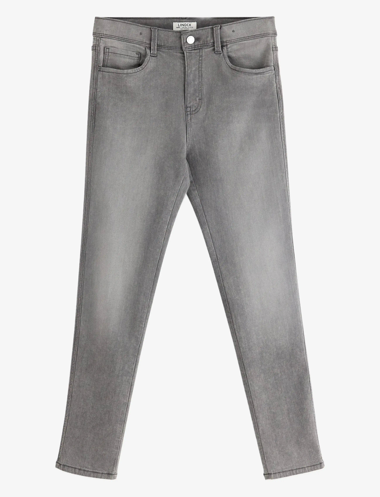 Lindex - Trousers denim Staffan narrow - liibuvad teksad - grey - 1