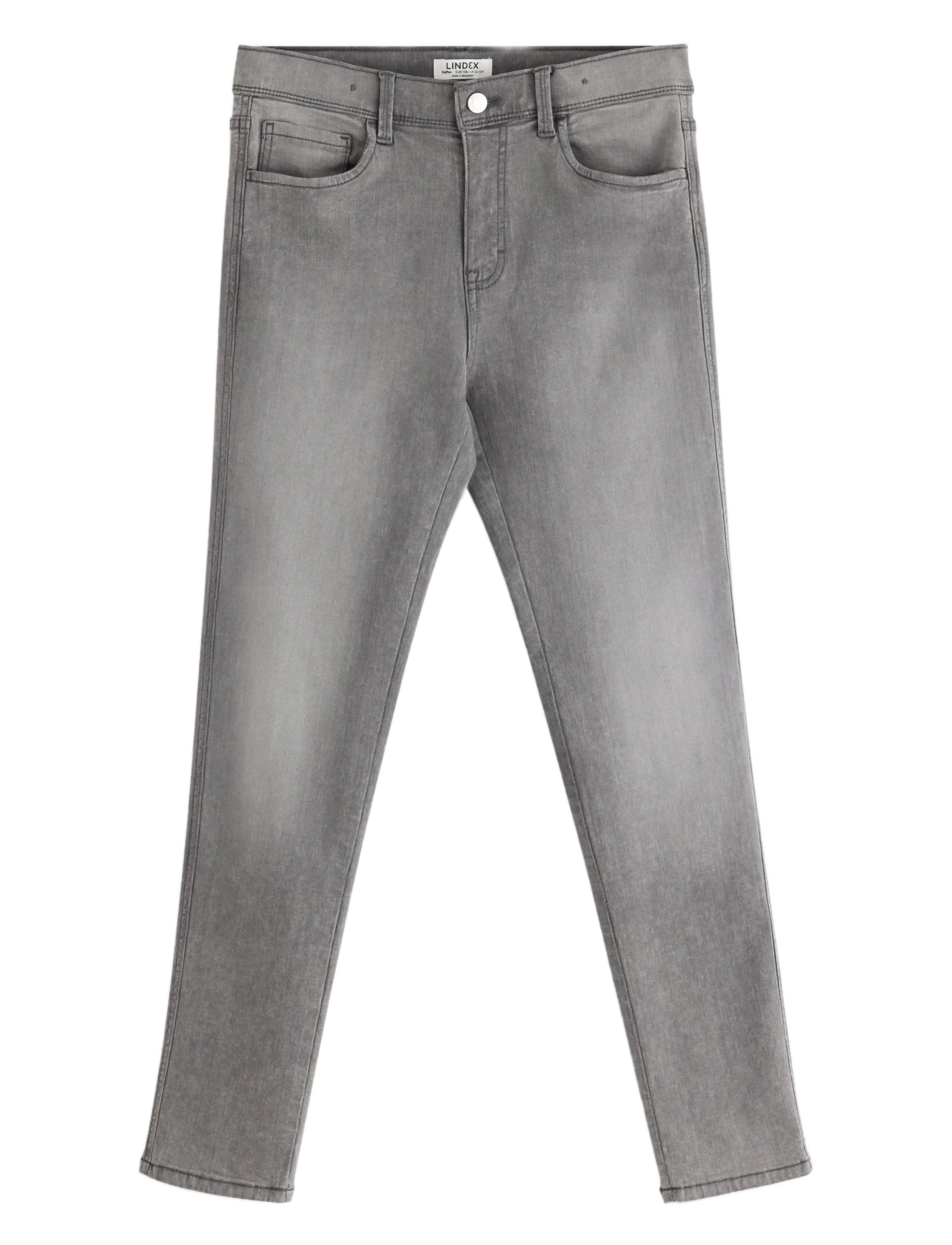 Lindex Trousers denim Staffan narrow - Jeans - GREY / grey