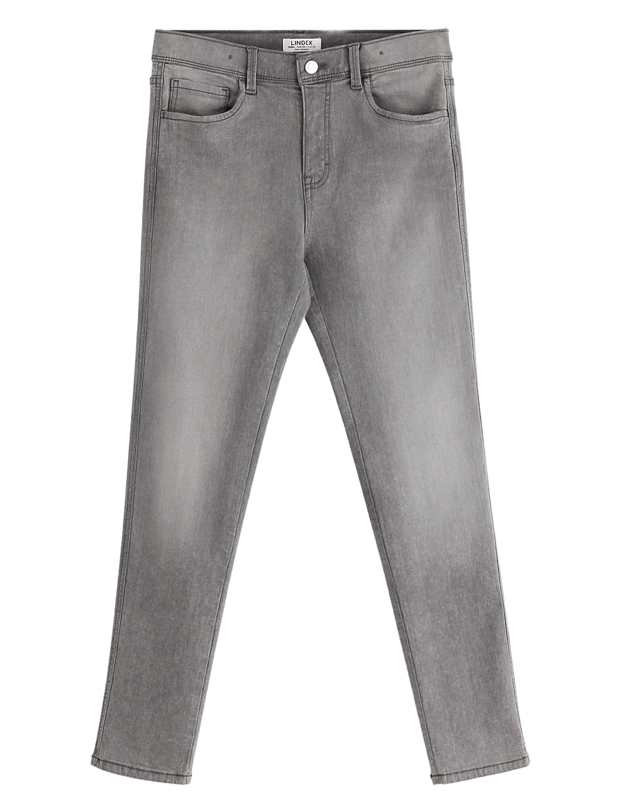 Lindex - Trousers denim Staffan narrow - skinny jeans - grey - 1