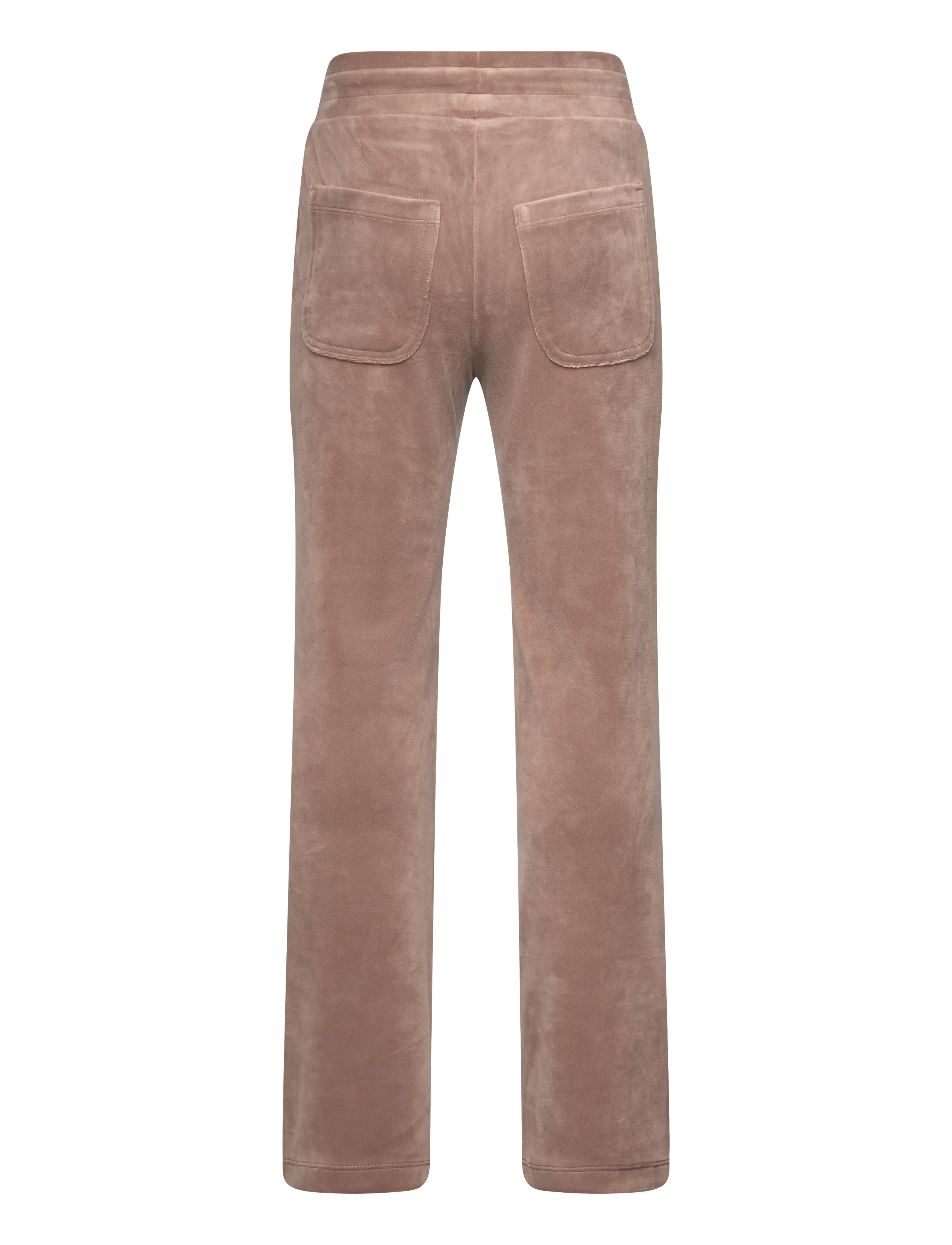 Lindex - Utsvängda byxor i velour - sweatpants - dark khaki - 2