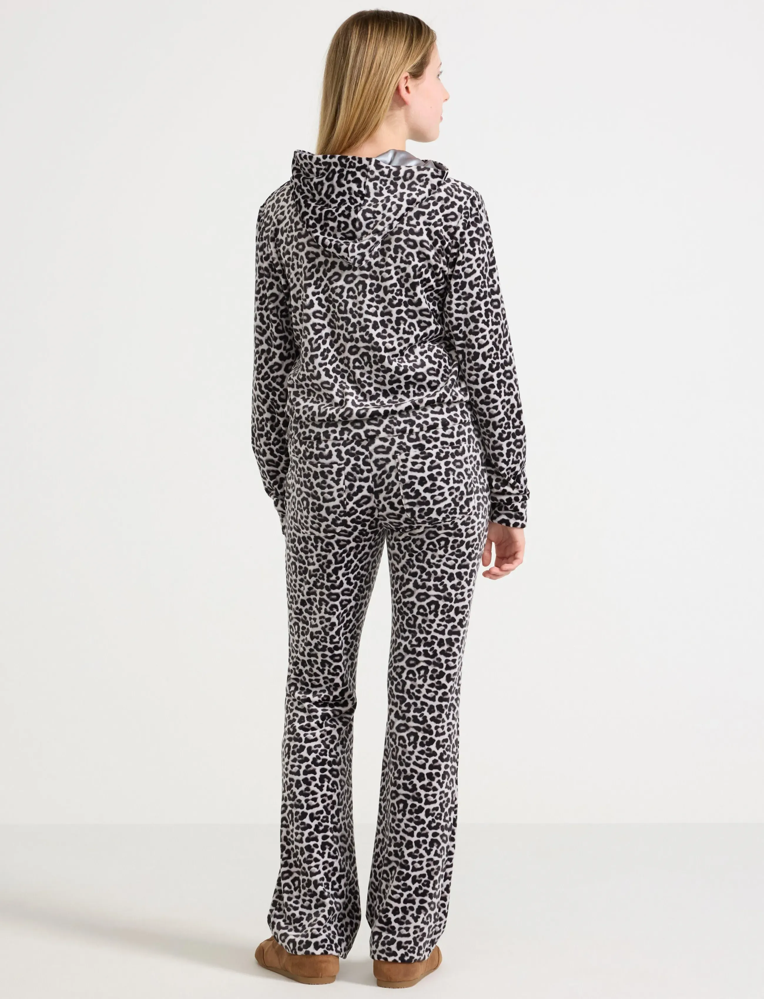 Lindex - Utsvängda byxor i velour - die niedrigsten preise - grey - 3