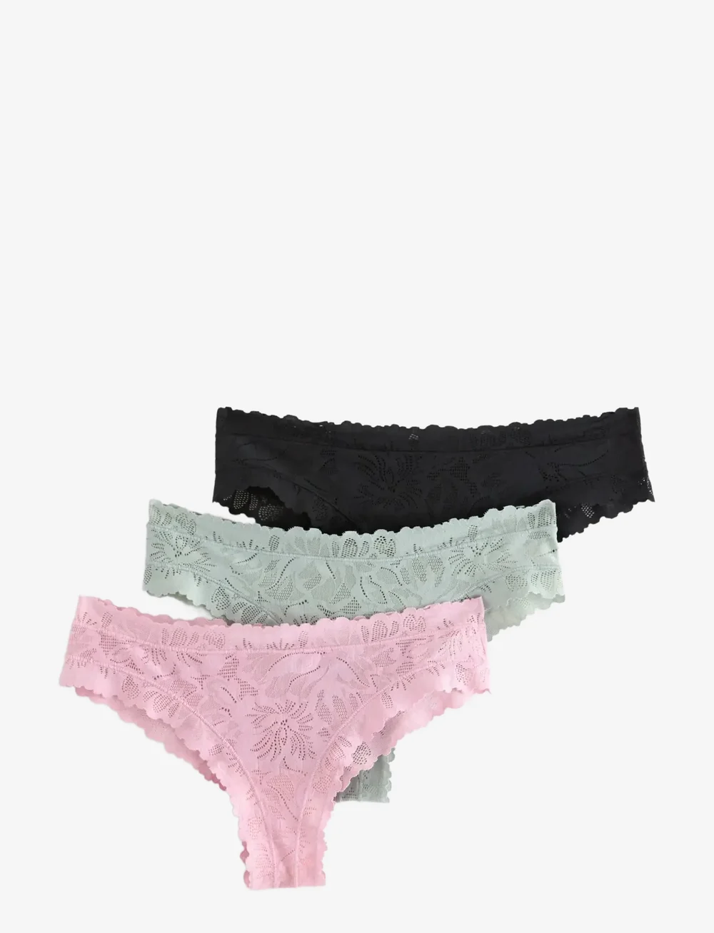 Lindex - Brief Brazilian reg Blenda ao - brasiilia stiilis aluspüksid - light dusty pink - 0