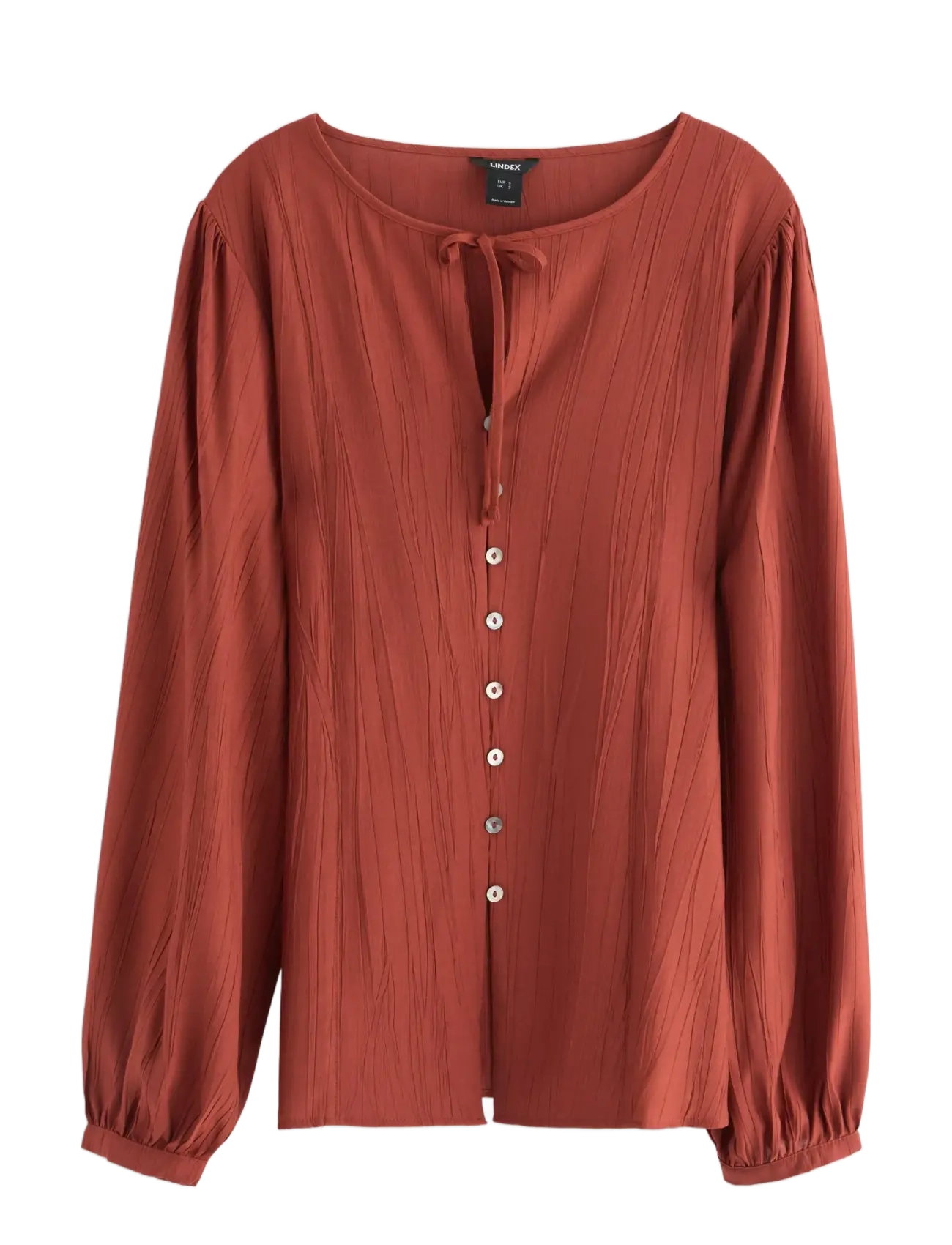 LINDEX Bluse Louise Rot - S - Damen