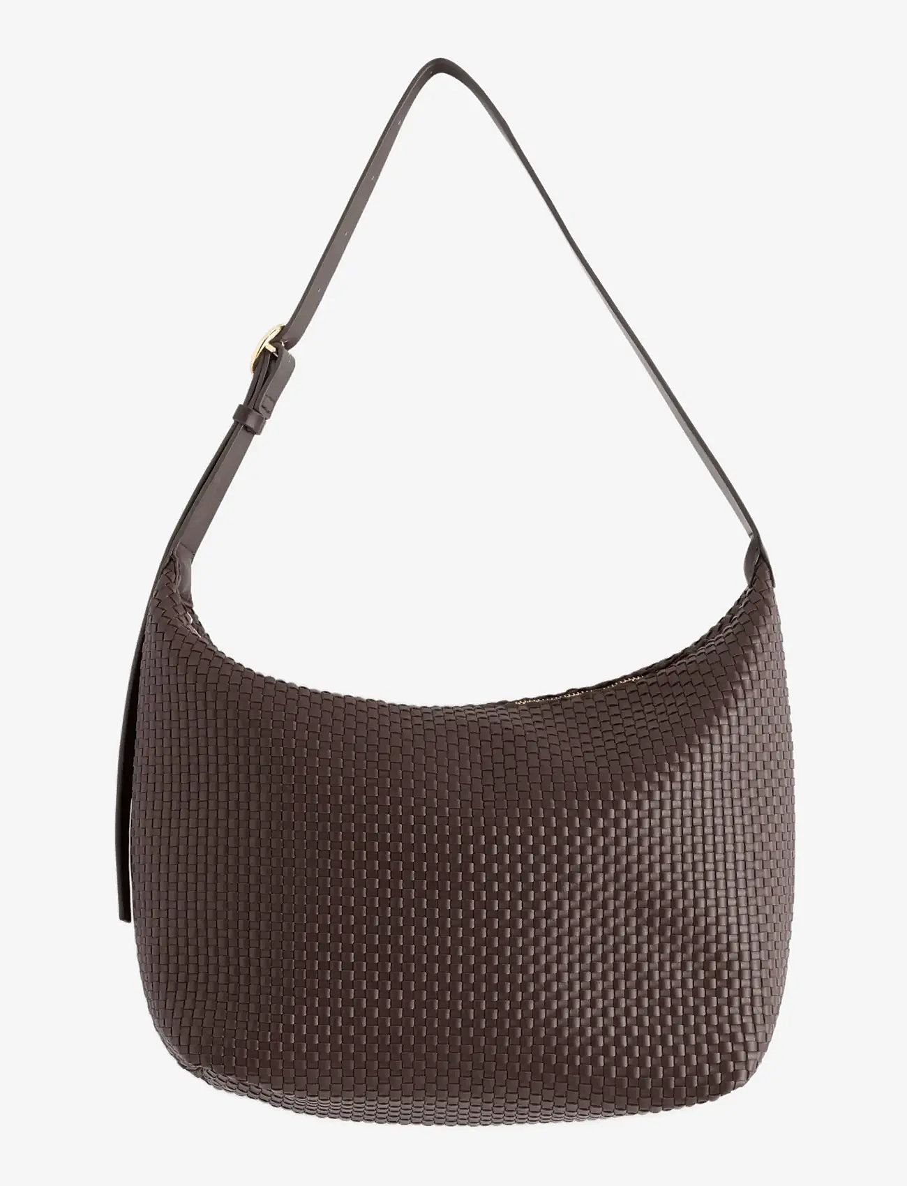 Lindex - Bag soft braided Lou - særlige begivenheder - dk brown - 0