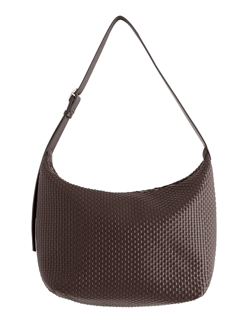 Lindex - Bag soft braided Lou - særlige begivenheder - dk brown - 0