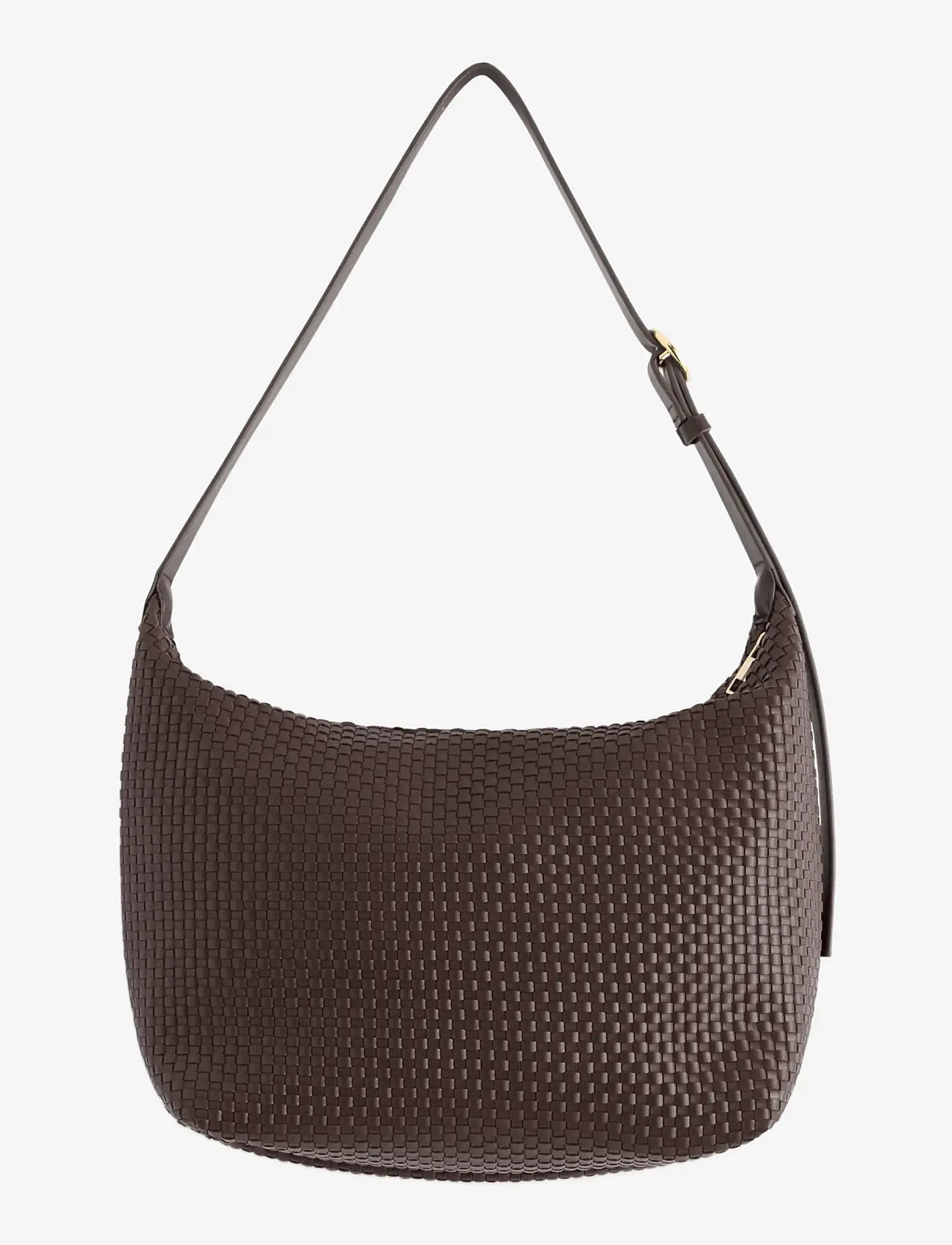 Lindex - Bag soft braided Lou - særlige begivenheder - dk brown - 1