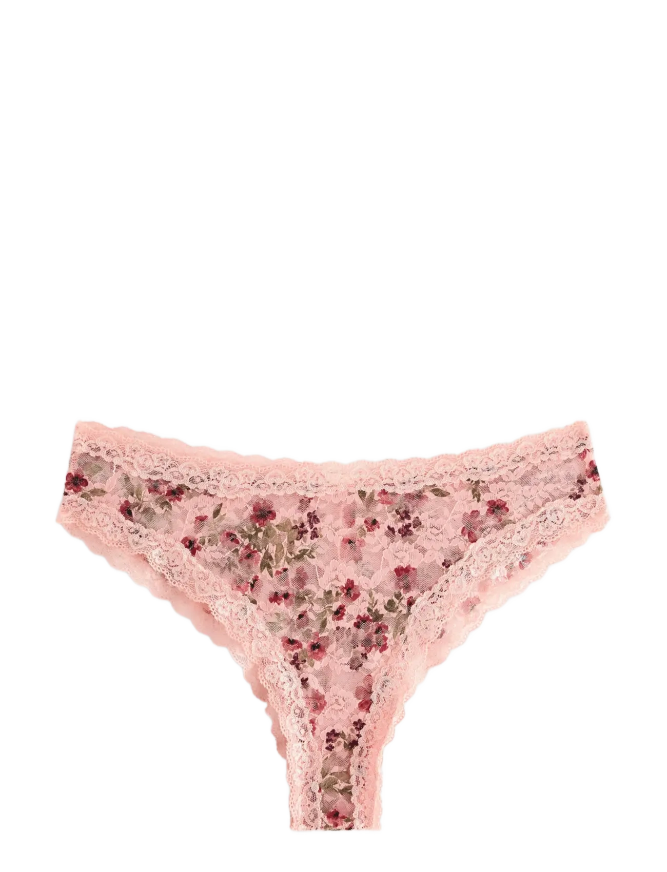 Lindex Brazilian truse i blonde - Lingerie - LIGHT PINK / pink/rose
