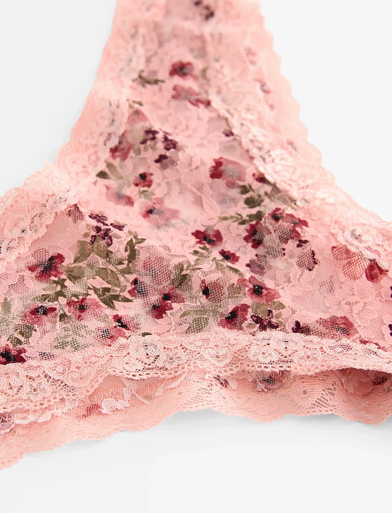 Lindex - Brazilian truse i blonde - light pink - 5