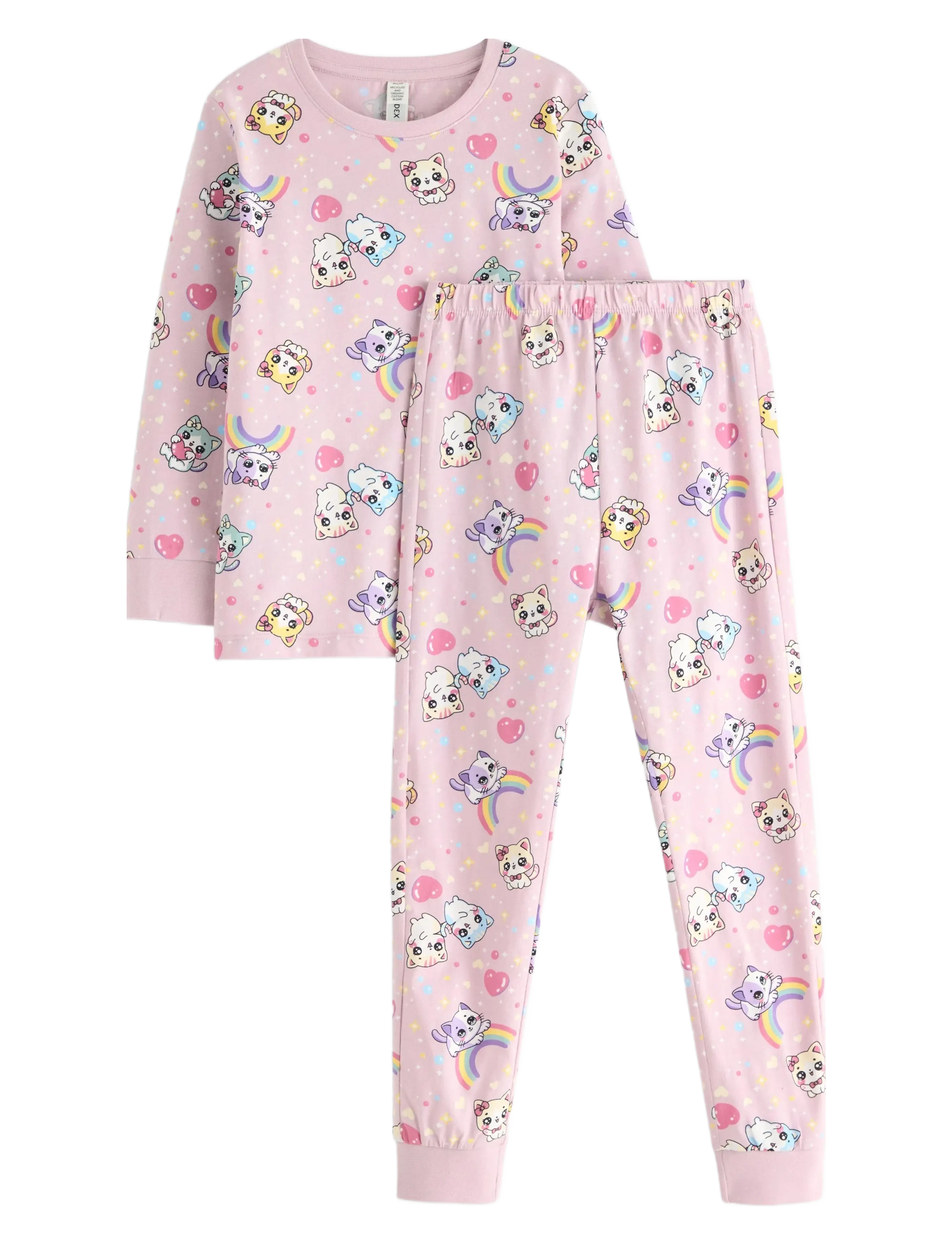 LINDEX Pyjama Set Pink - 92 - Kinder