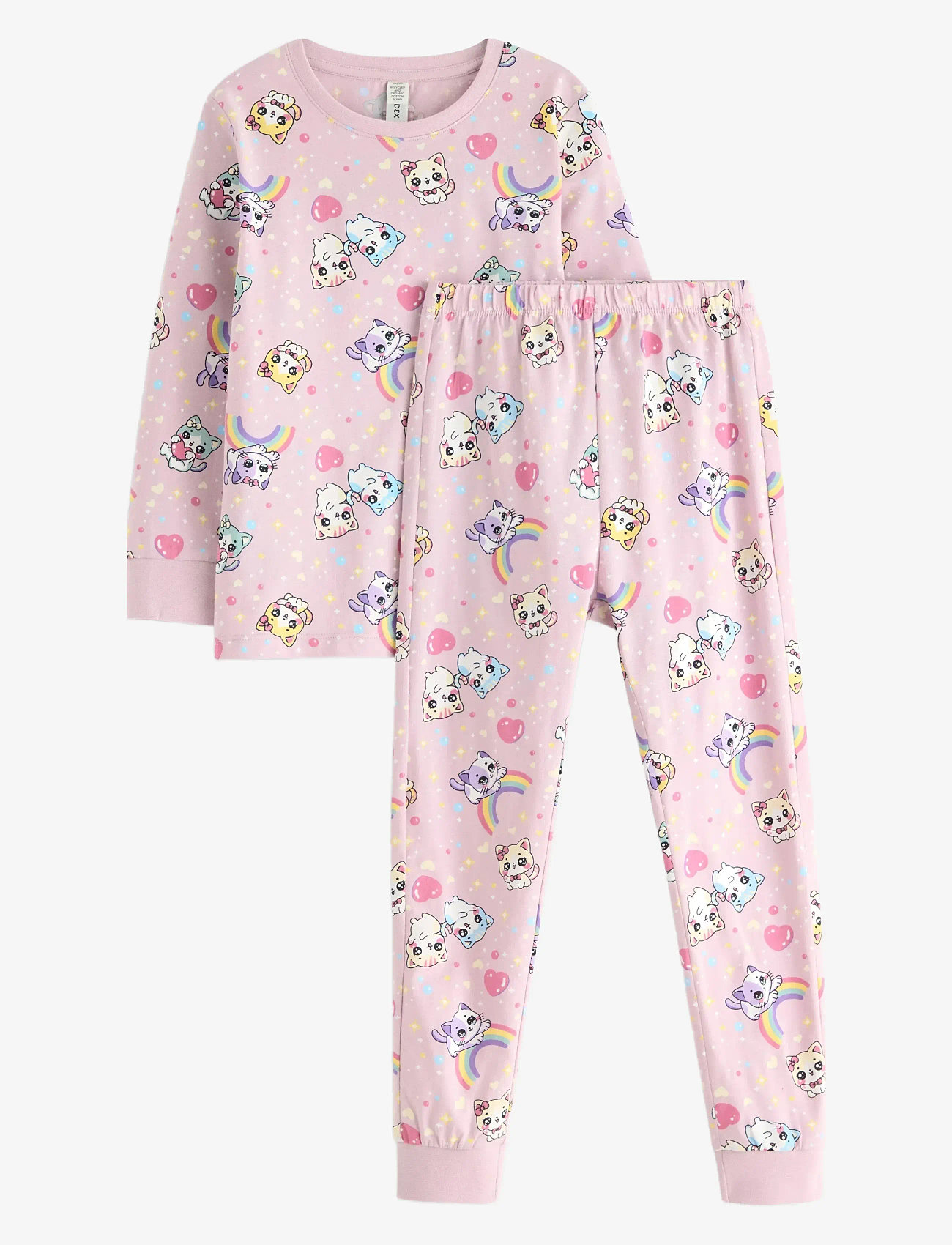 Lindex - Pyjama Kawaii - sets - dusty pink - 1