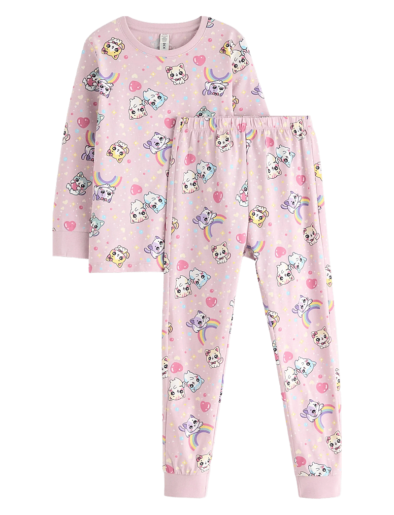 Lindex - Pyjama Kawaii - sets - dusty pink - 1