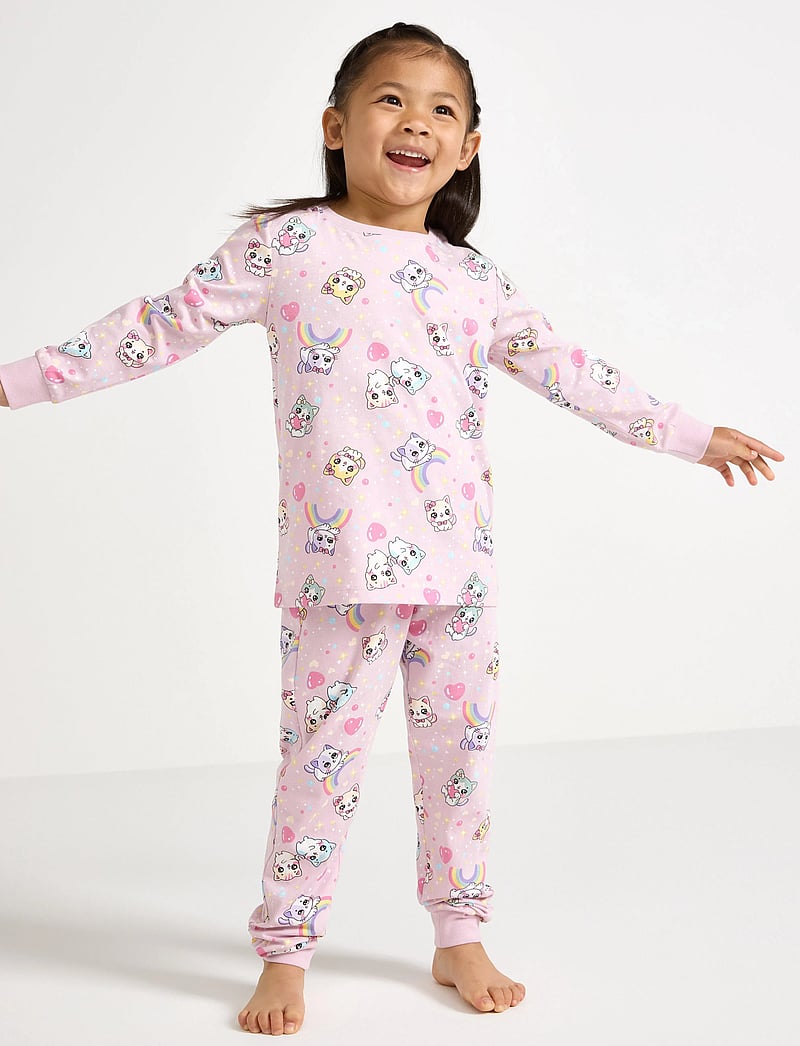 Lindex - Pyjama Kawaii - sets - dusty pink - 0