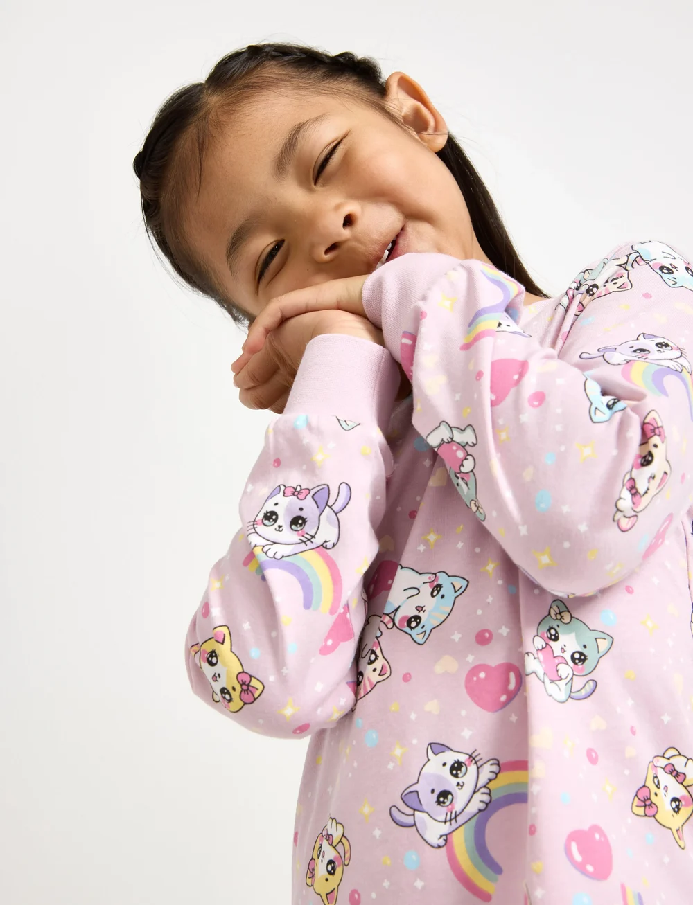 Lindex - Pyjamassæt - pyjamassæt - dusty pink - 4