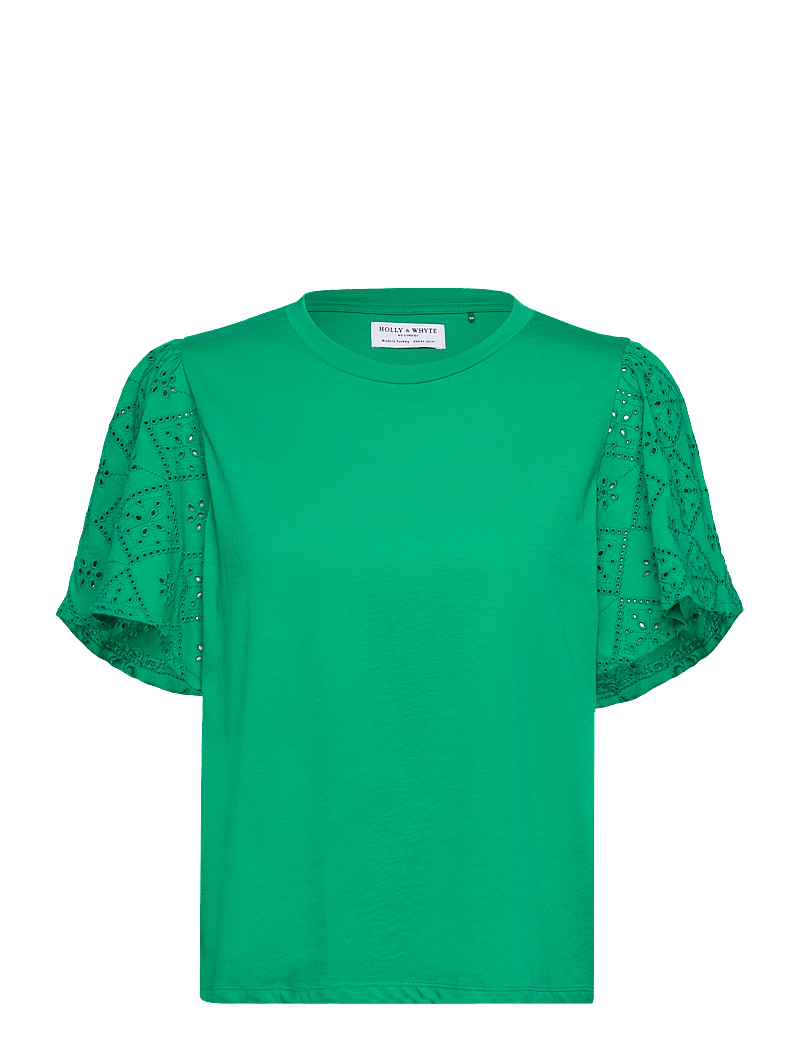 Lindex - Top Sonia - t-shirts - green - 1