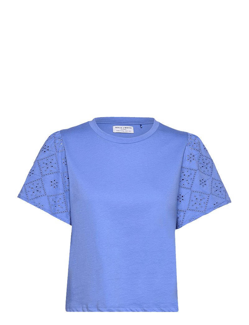 Lindex - Top Sonia - t-shirts - light dusty blue - 0