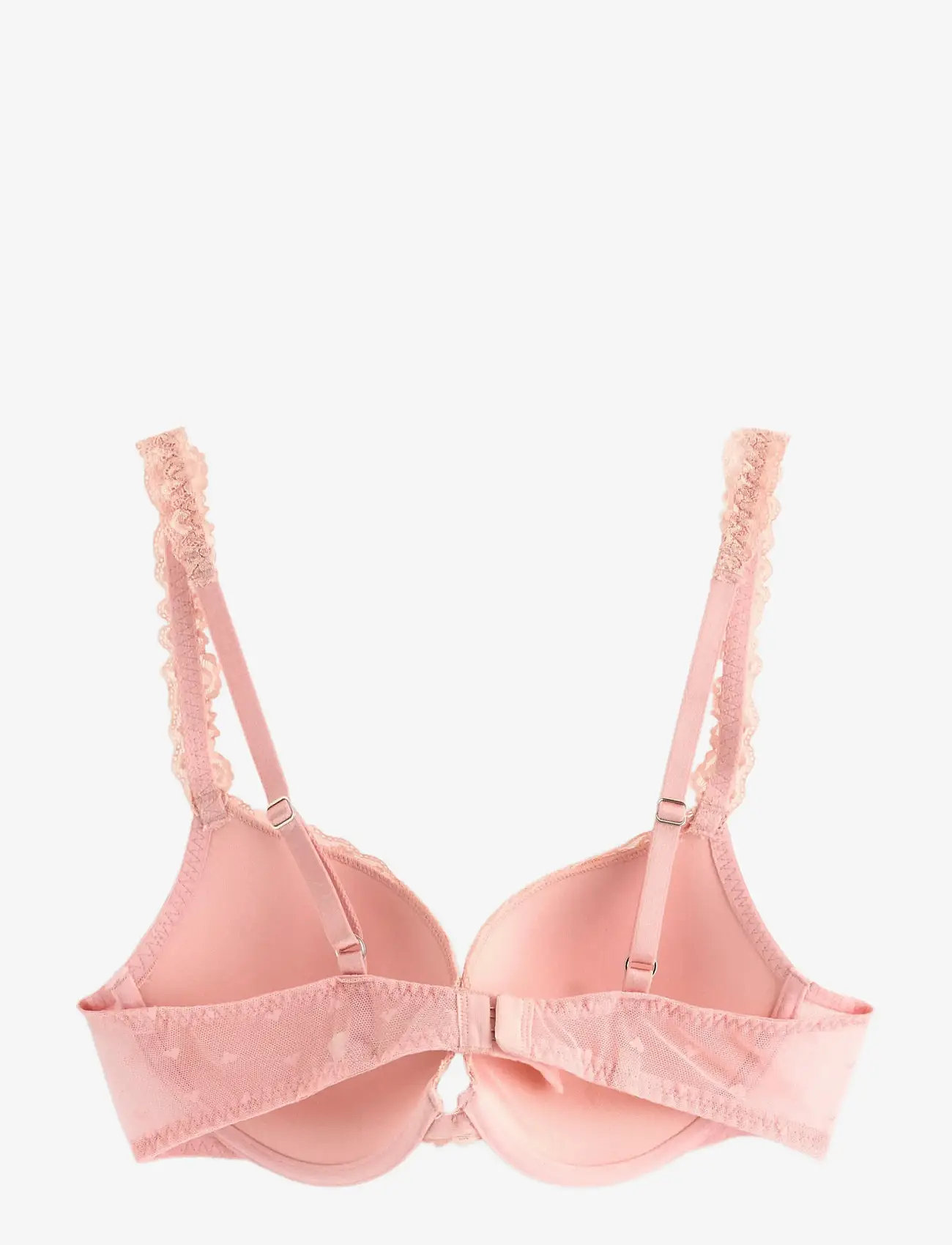Lindex - ella m - Malva push-up bh med blonder - push up bras - light pink - 2