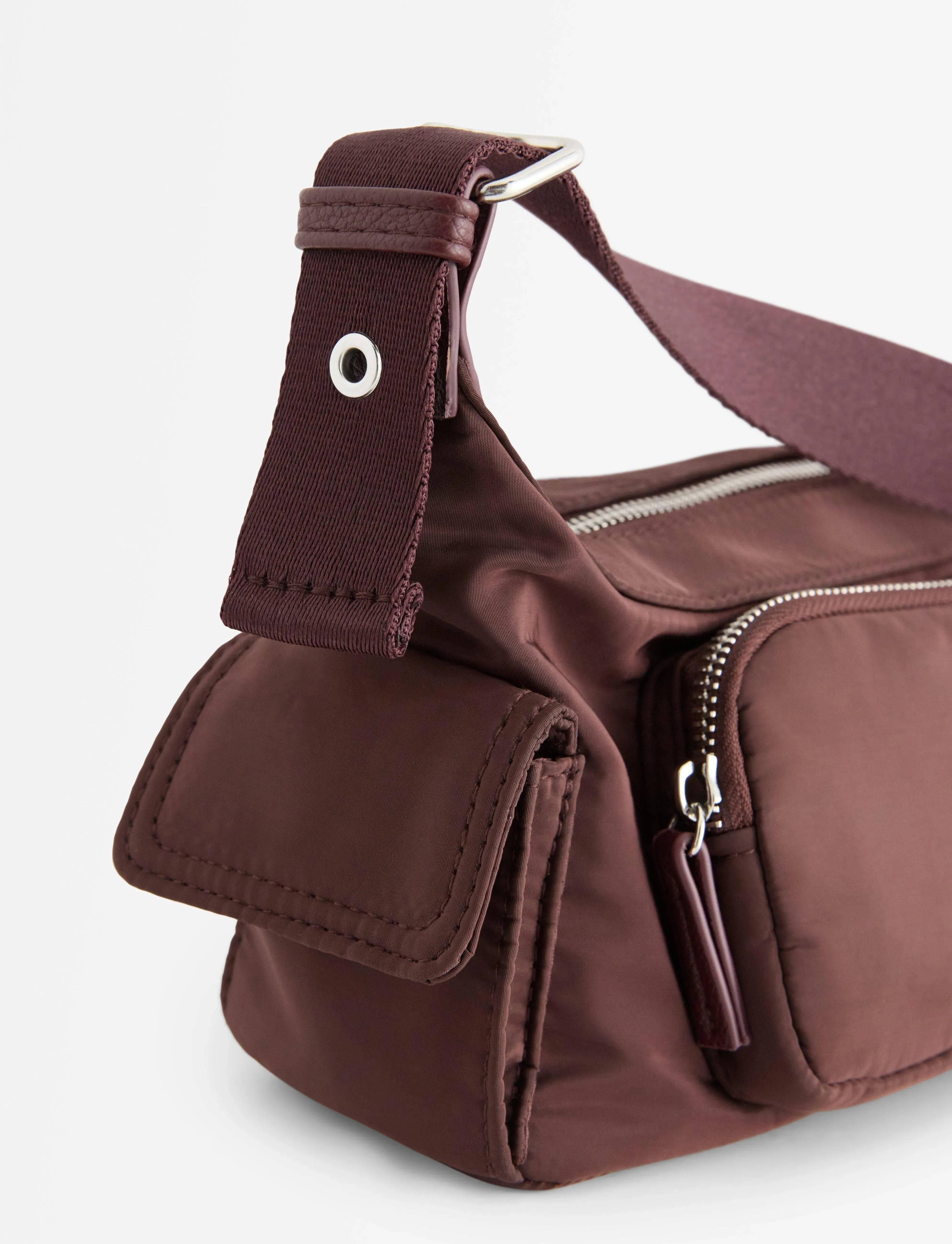 Lindex - Bag small w pockets - laveste priser - dark brown - 2