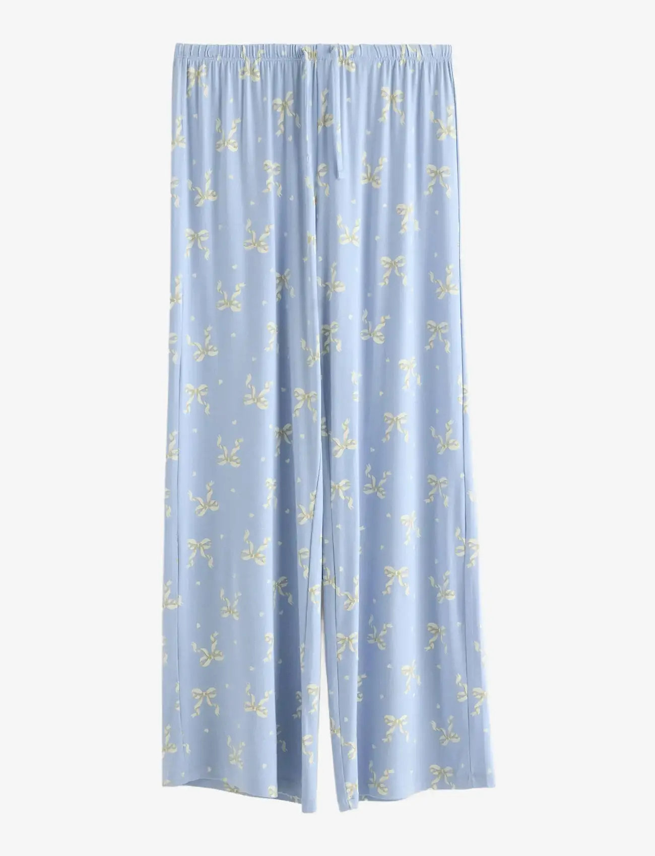 Lindex - Trousers pyjama wide - pyjamas - light blue - 1