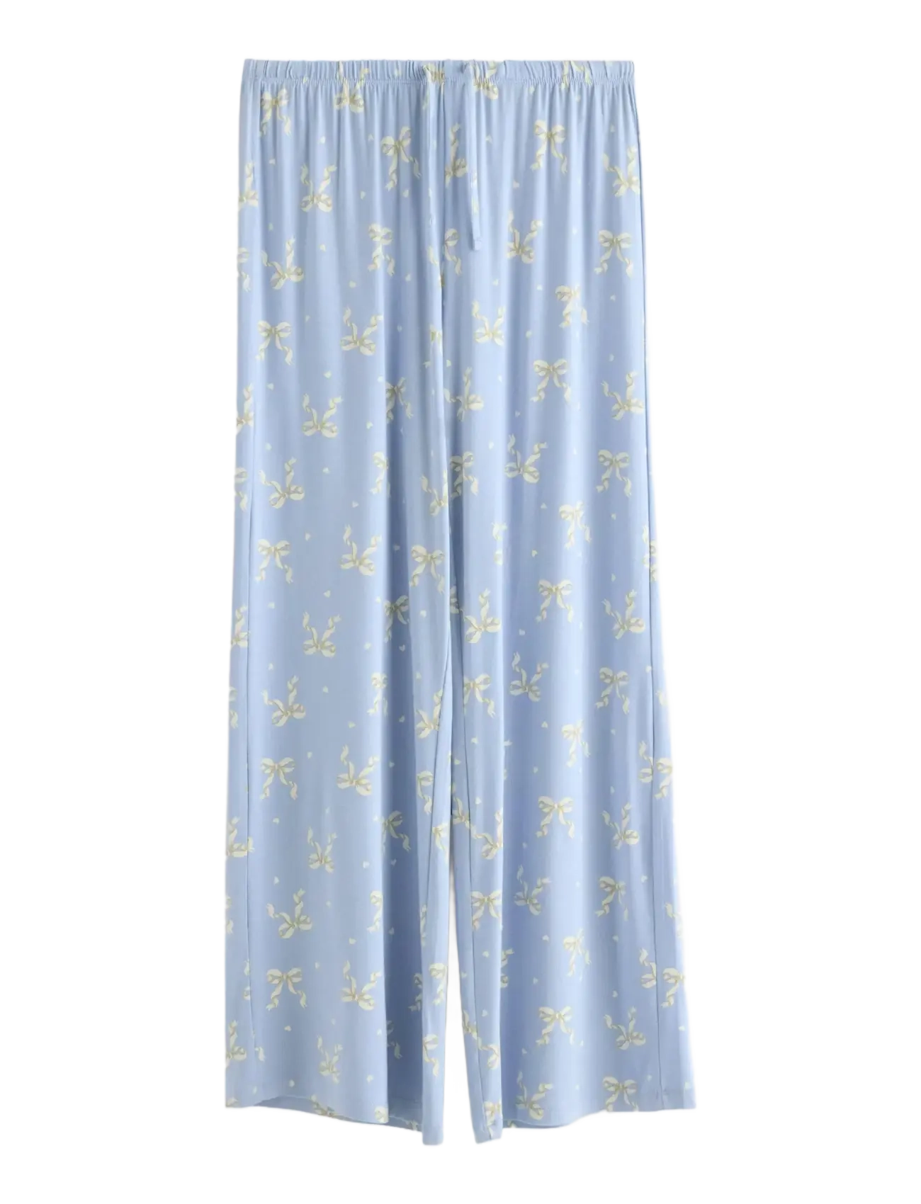 Lindex Trousers pyjama wide - Ööriided - LIGHT BLUE / blue