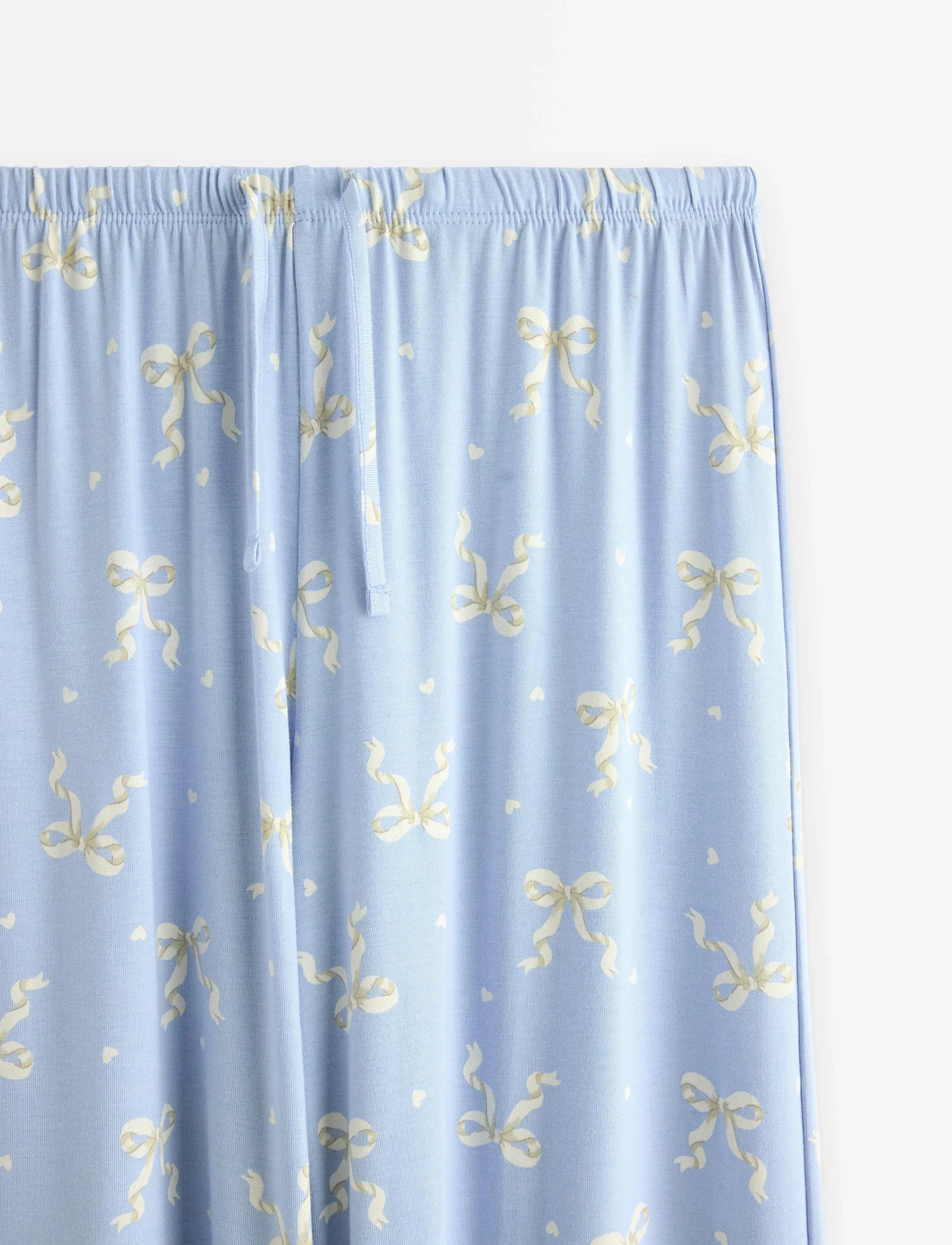 Lindex - Trousers pyjama wide - pyjamas - light blue - 5