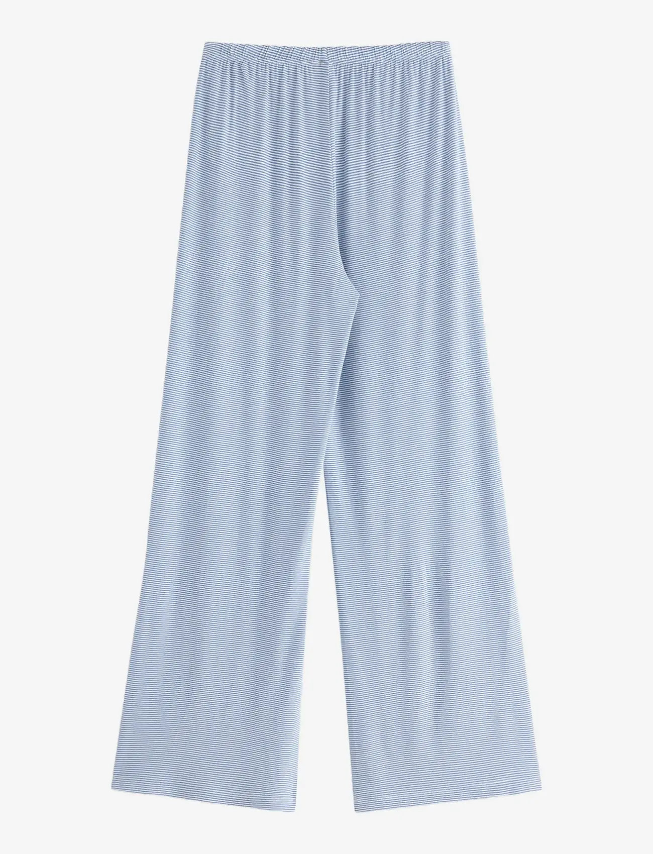 Lindex - Trousers pyjama wide - pyjamas - light dusty blue - 2
