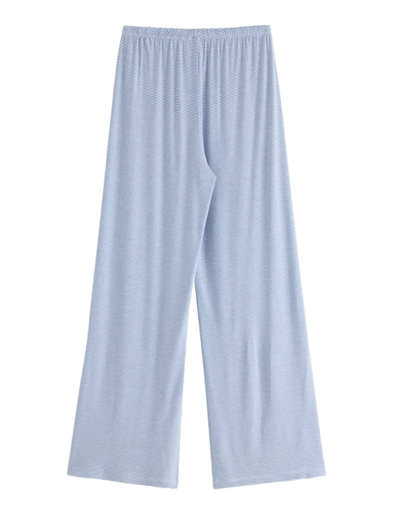 Lindex - Trousers pyjama wide - laveste priser - light dusty blue - 2