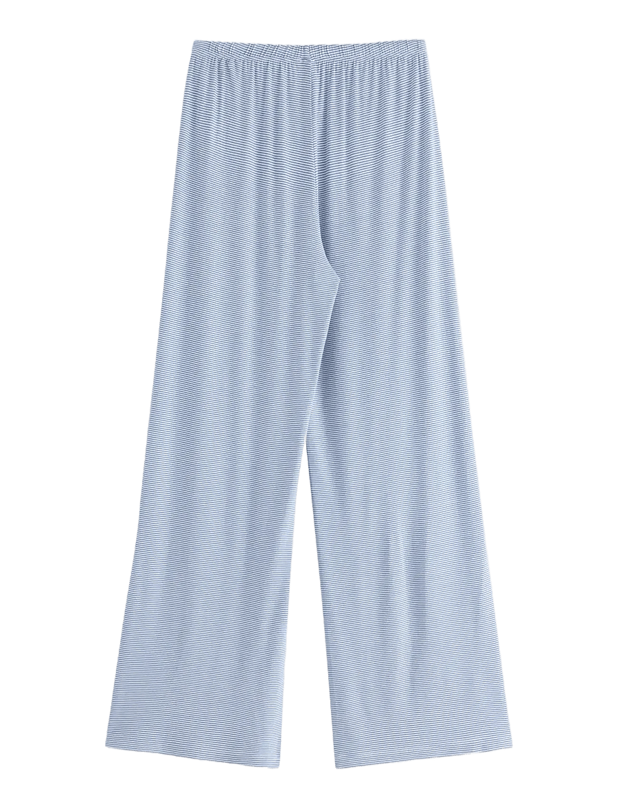 Lindex - Trousers pyjama wide - pyjamas - light dusty blue - 2