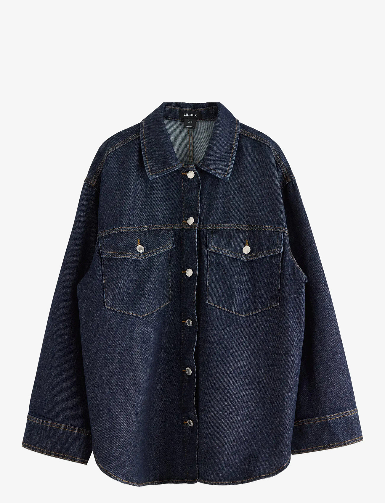 Lindex - Jeansjacka - forårsjakker - dark denim - 0