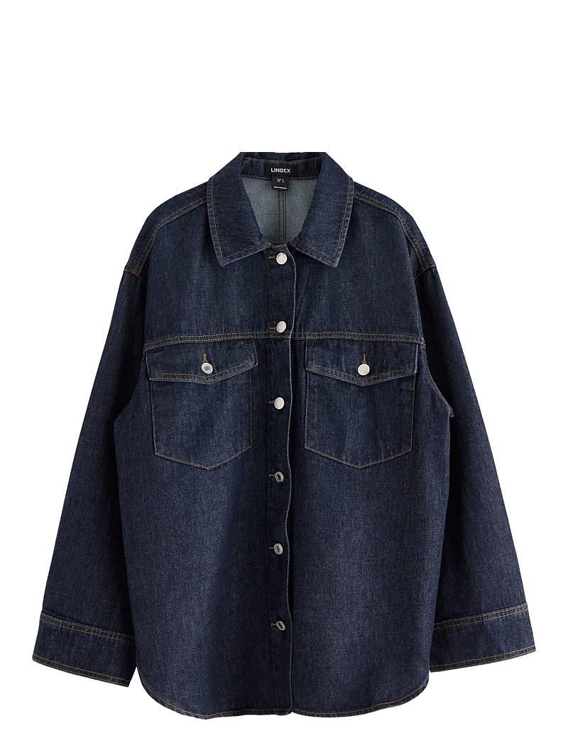 Lindex - Denimjakke - dark denim - 1