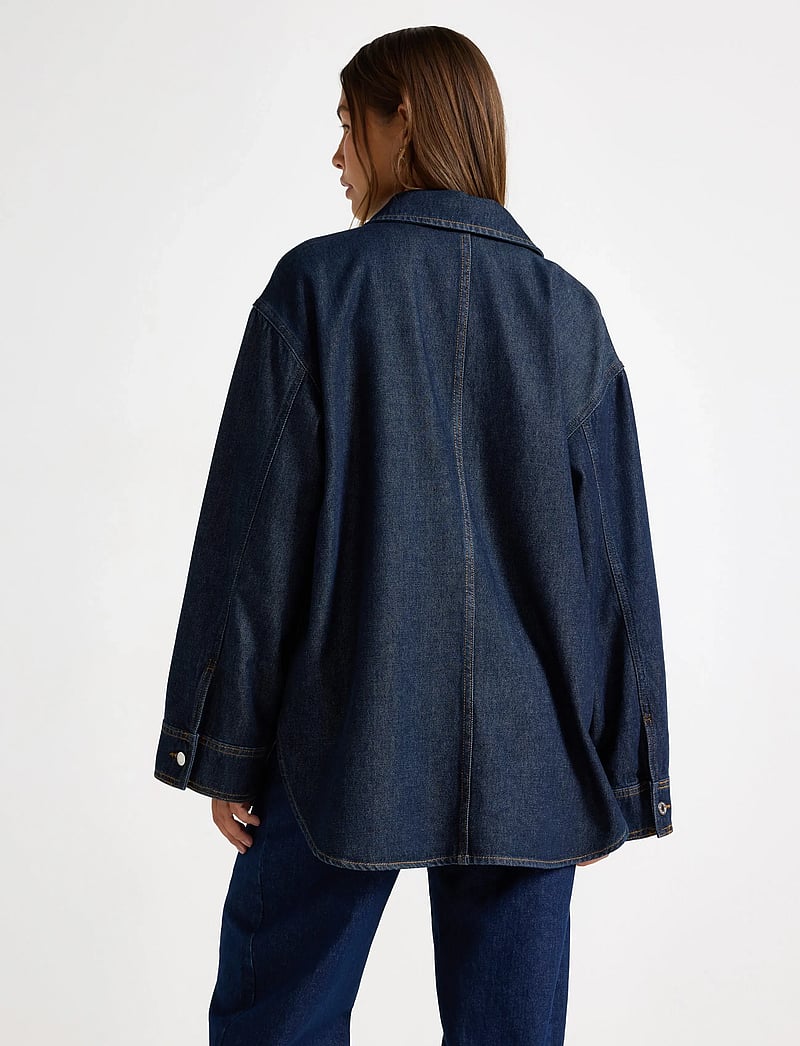 Lindex - Denimjakke - dark denim - 3
