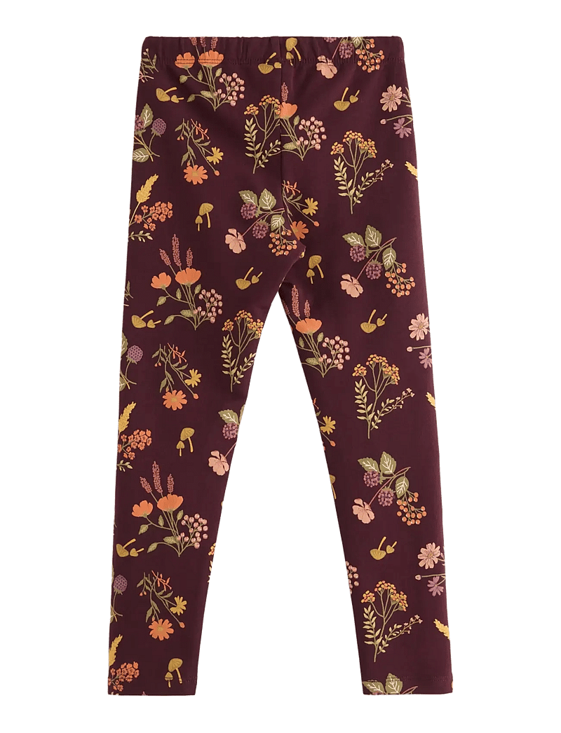 Lindex - Leggings br AOP meadow - leggings - dark lilac - 2