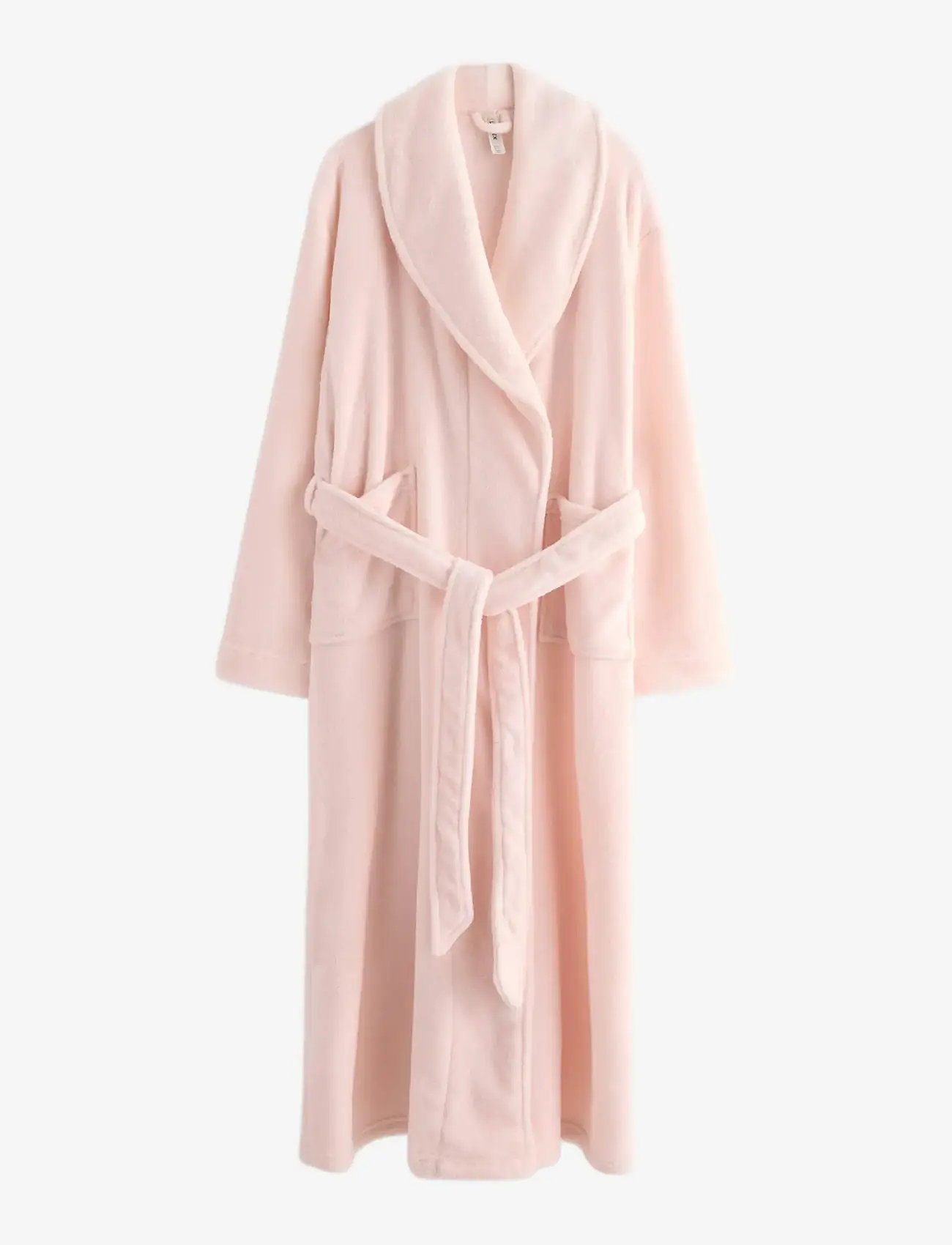 Lindex - Fleece morgonrock - light pink - 1