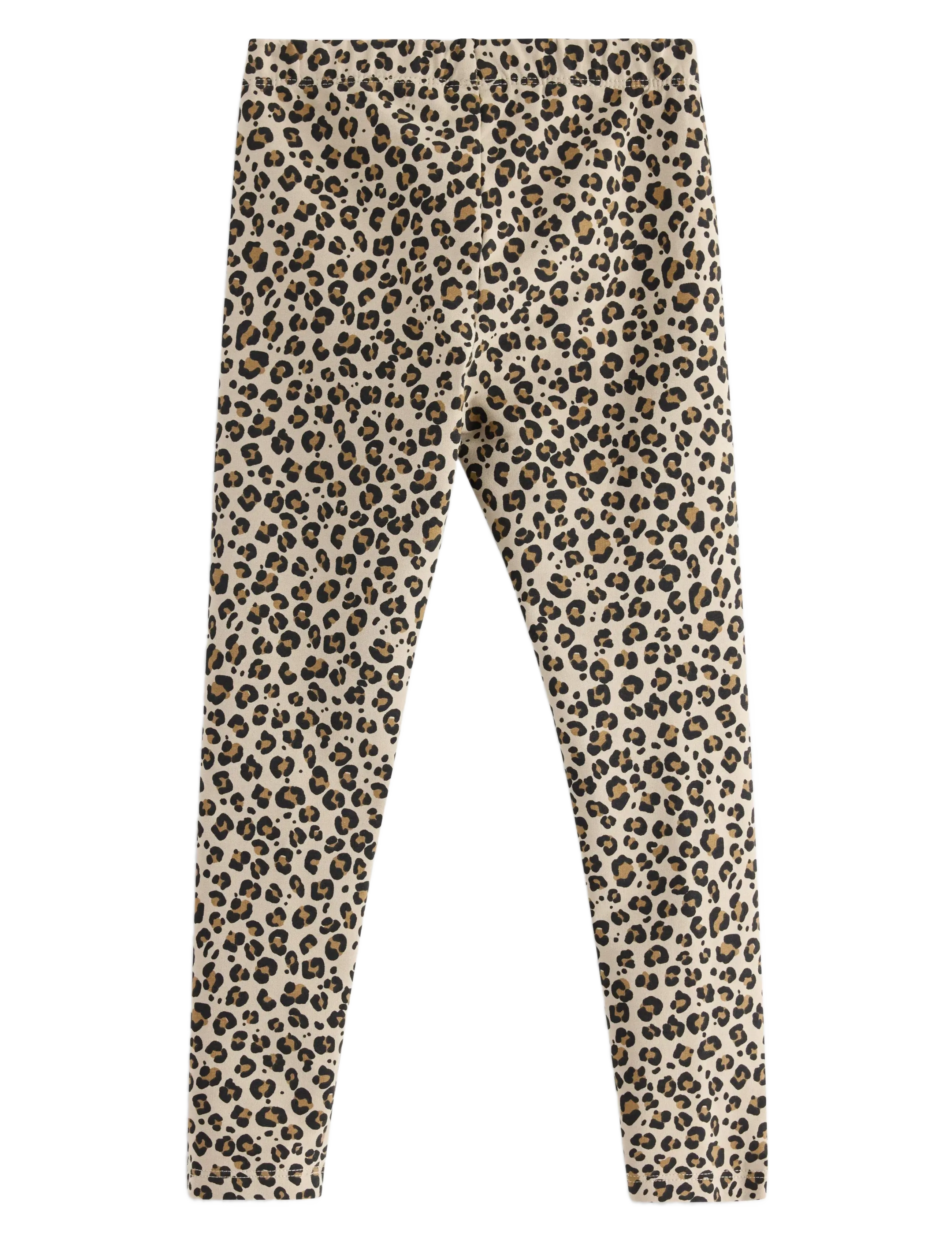 Lindex - Leggings br leo AOP - leggings - beige - 2