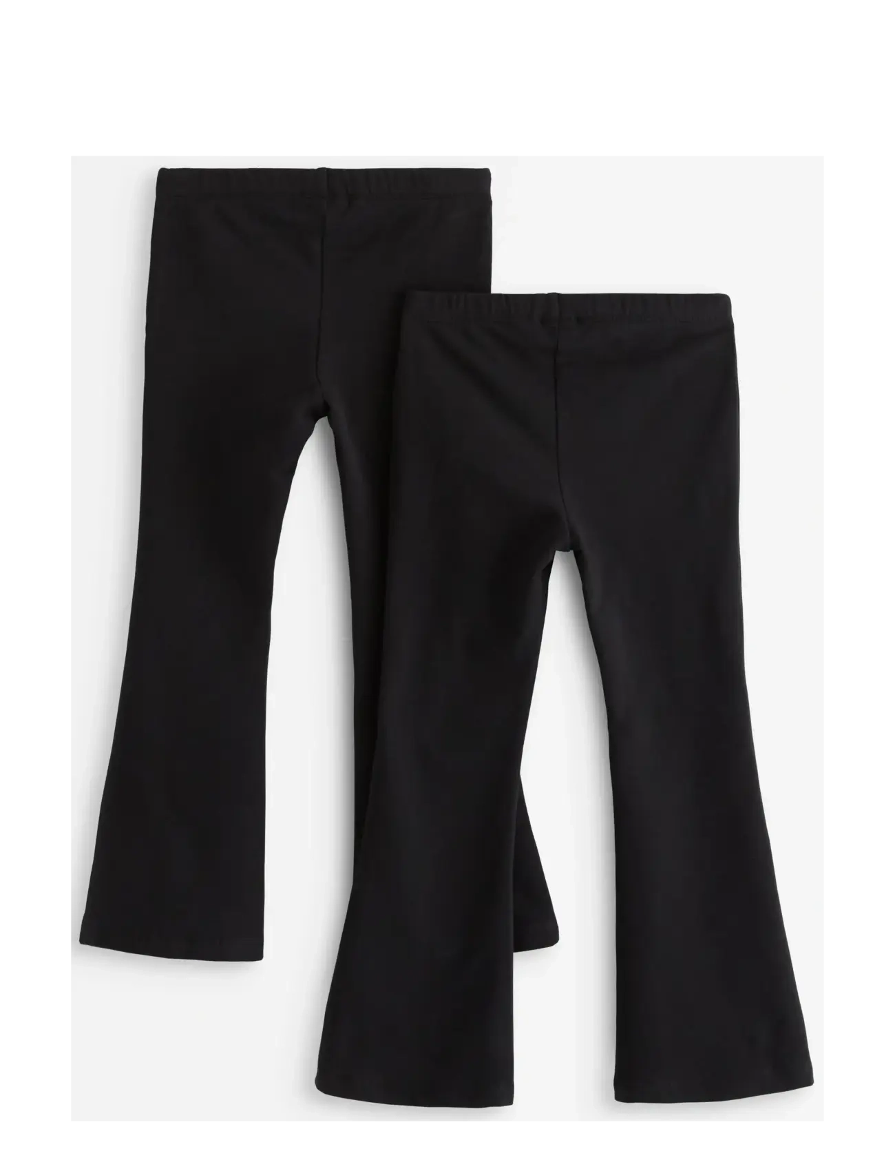 Lindex - Leggings flare brushed inside - leggings - black - 1