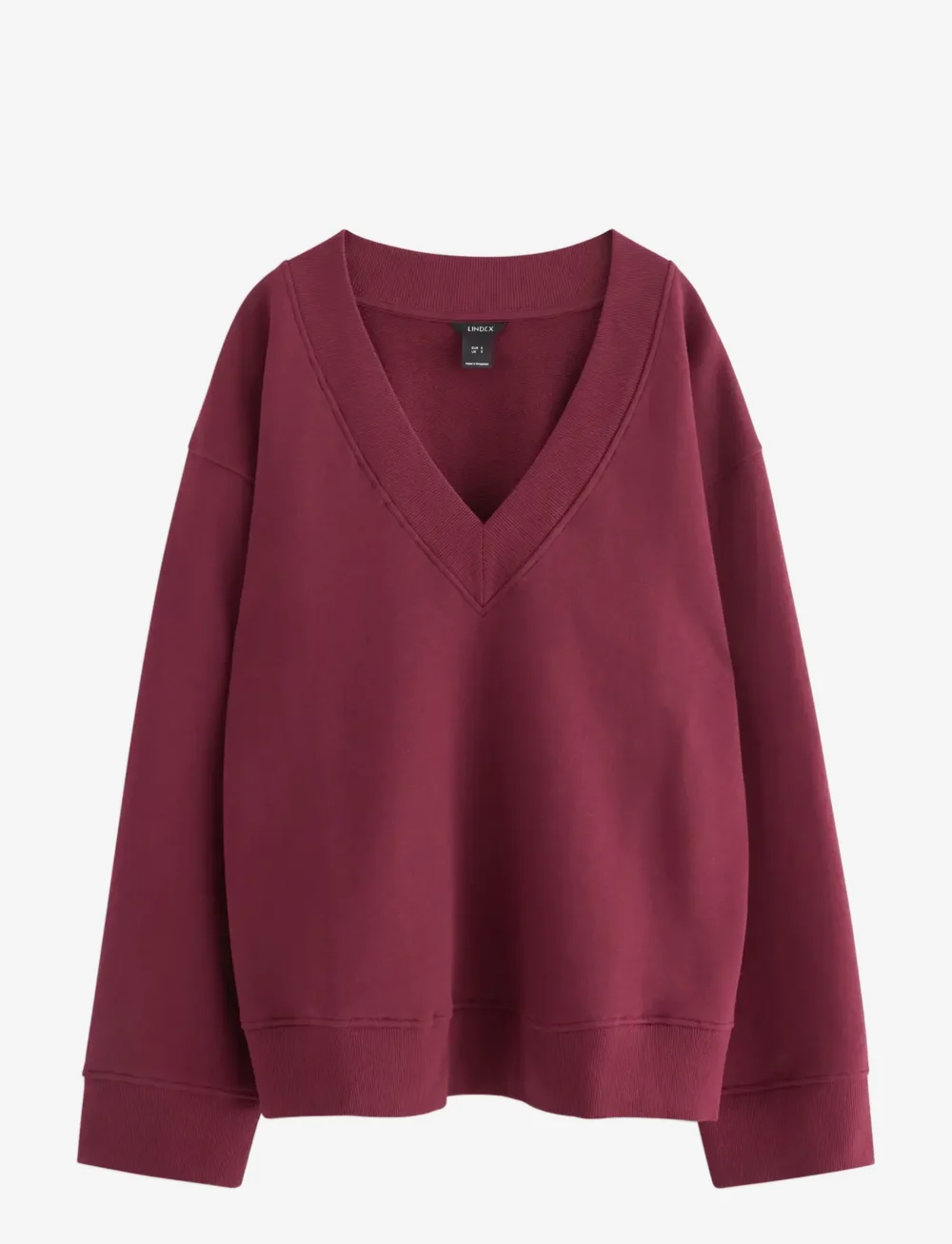 Lindex - Sweater Longsleeve Mia - jumpers - dark dusty red - 1