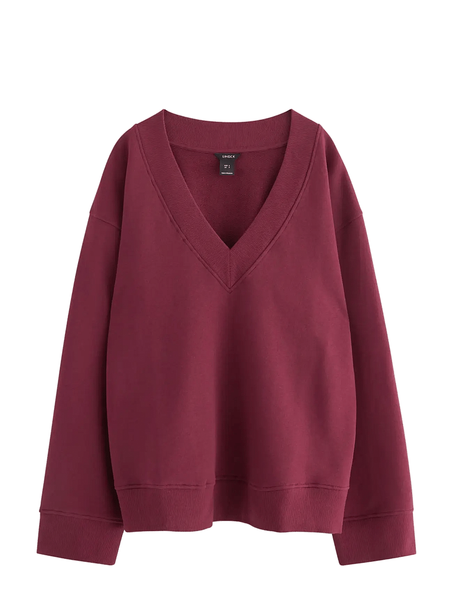 Lindex - Sweater Longsleeve Mia - pullover - dark dusty red - 1