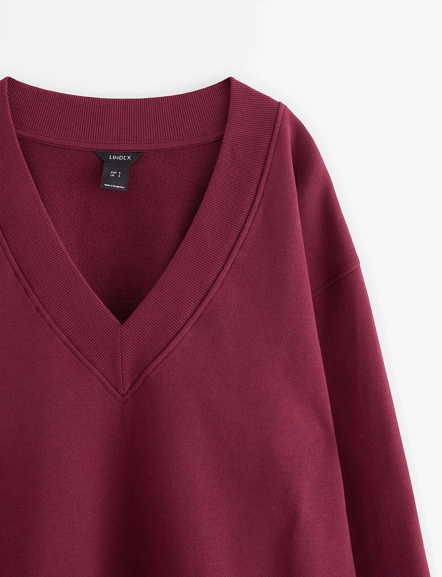 Lindex - Sweater Longsleeve Mia - pullover - dark dusty red - 5