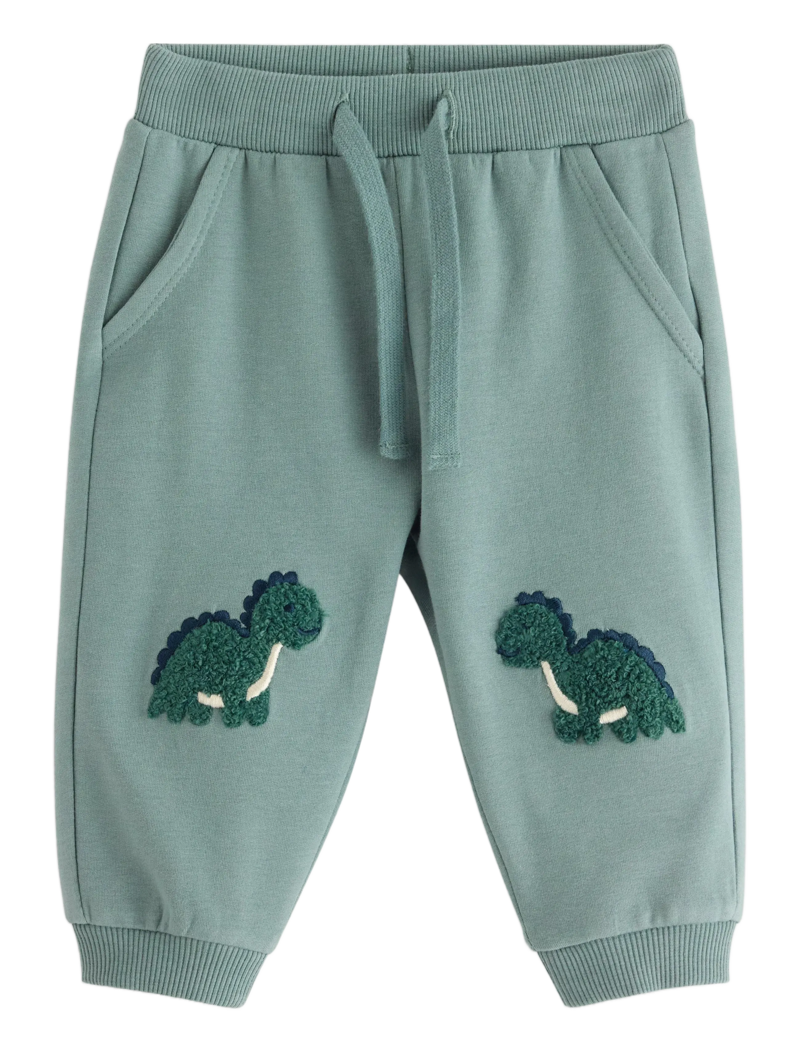 Trousers dino knee - DUSTY AQUA
