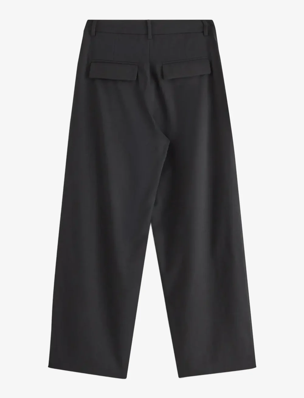 Lindex - Trousers Linda - bukser med lige ben - black - 1