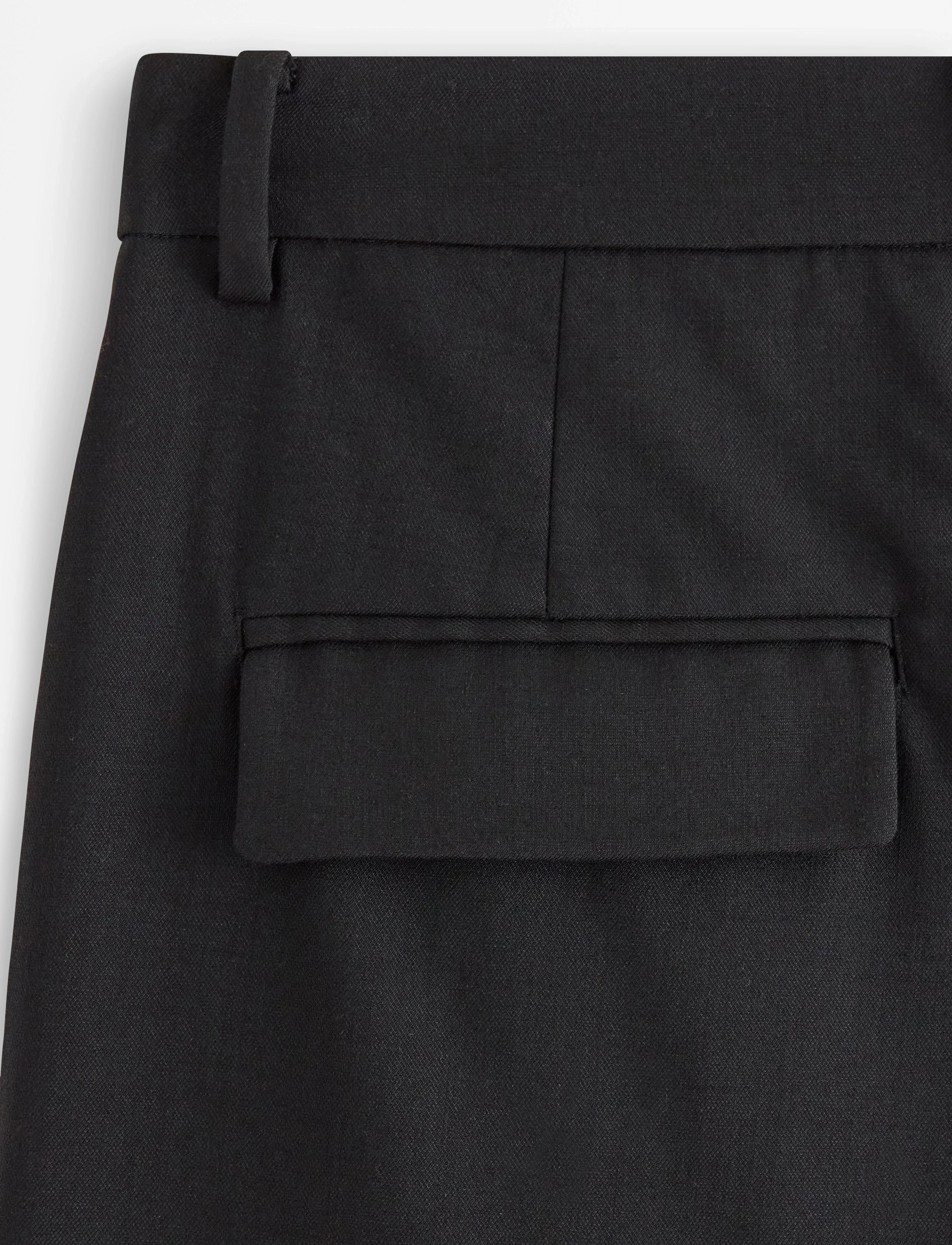 Lindex - Trousers Linda - raka byxor - black - 2