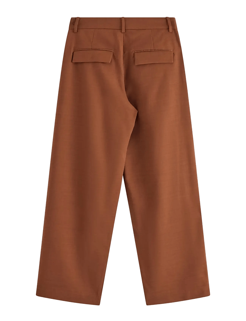 Lindex - Trousers Linda - bukser med lige ben - brown - 2