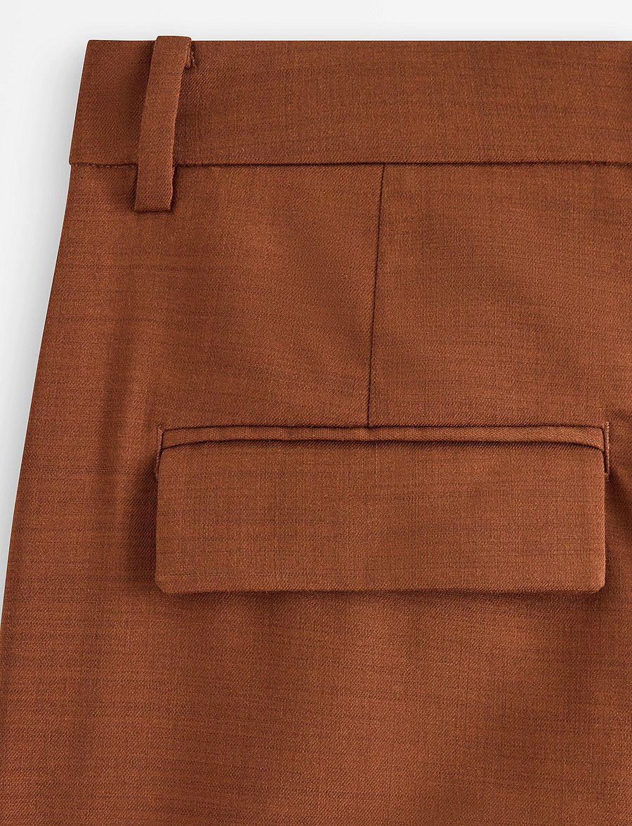 Lindex - Trousers Linda - bukser med lige ben - brown - 5