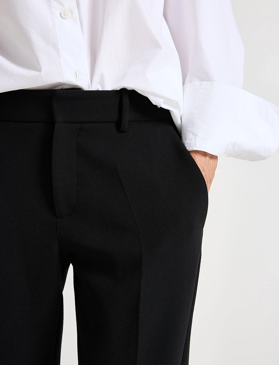 Lindex - Trouser Cilla - slim fit bukser - black - 4