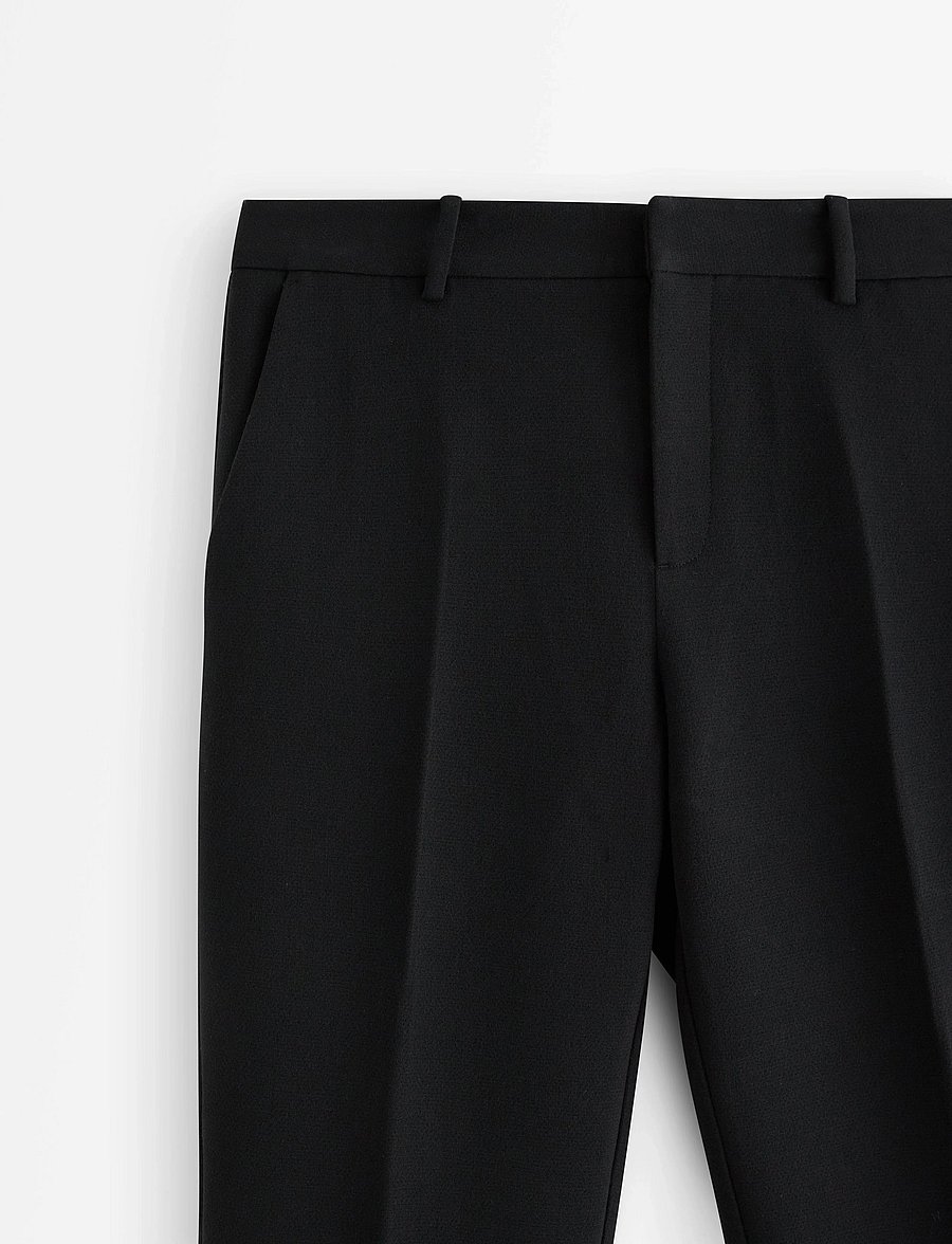 Lindex - Trouser Cilla - slim fit bukser - black - 5