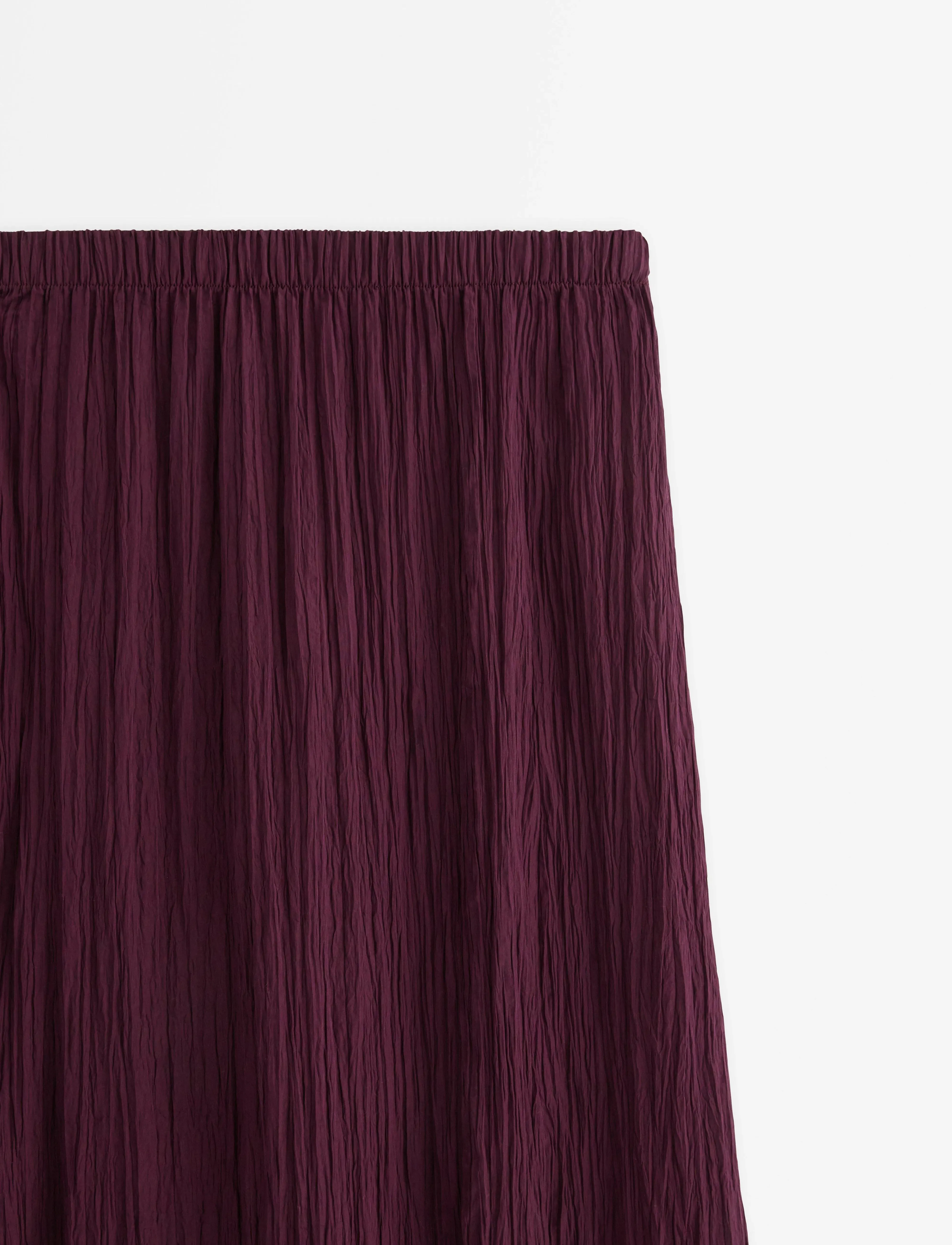 Lindex - Skirt Caroline - najniższe ceny - dark lilac - 5