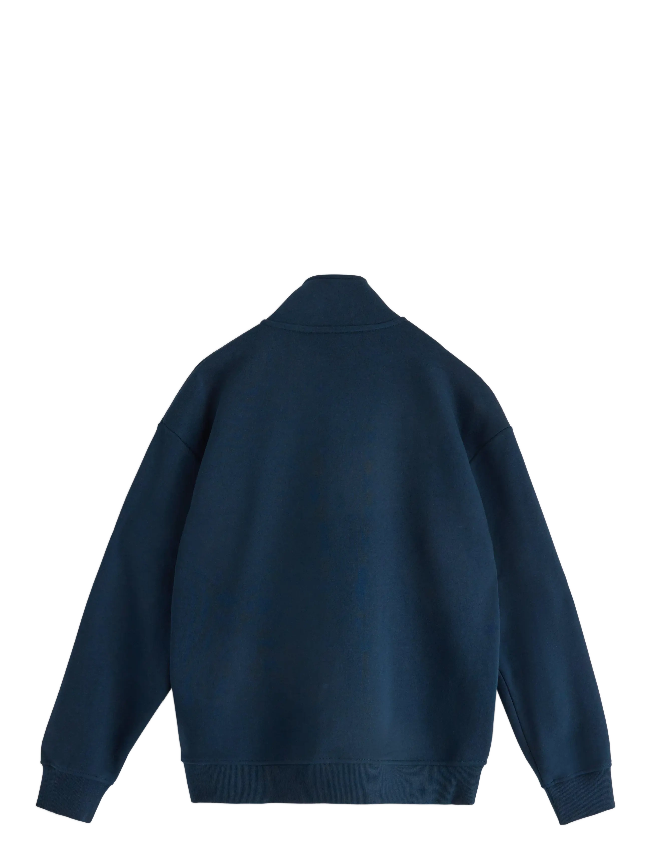 Lindex - Sweater halfzip solid cut n s - sweatshirts - dark navy - 2