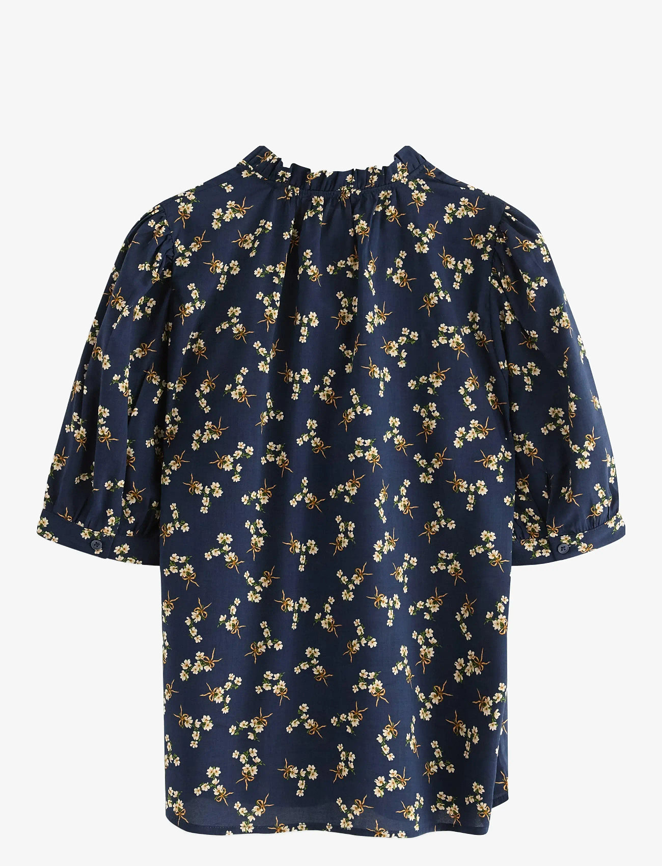 Lindex - Blouse Allie - kortærmede bluser - navy - 2