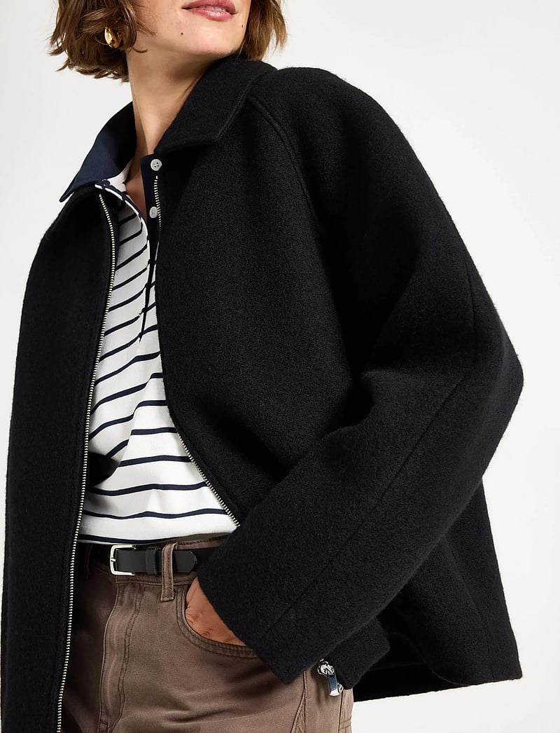 Lindex - Jacket Zoe - villased jakid - black - 4