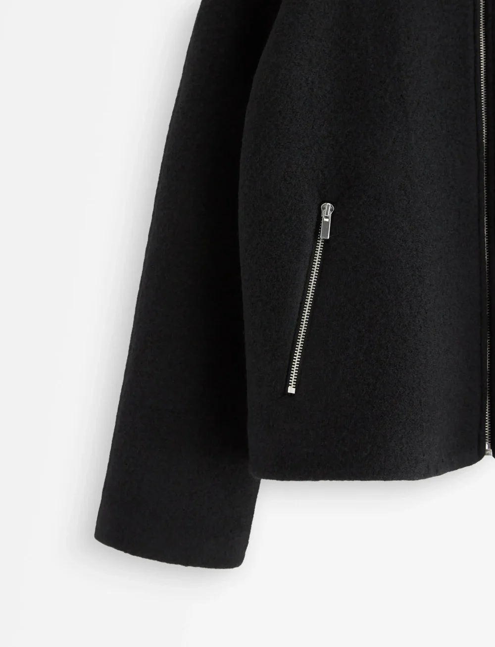 Lindex - Jacket Zoe - ulljackor - black - 2