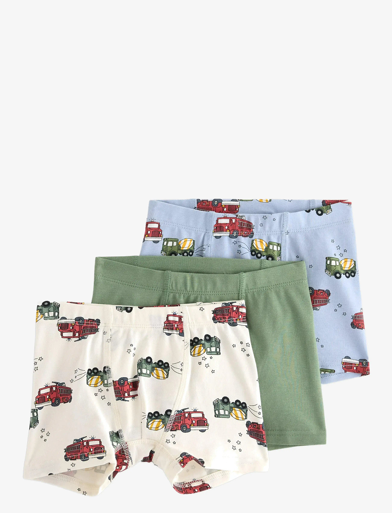 Lindex - 3-pack boxer shorts - püksid - white - 0